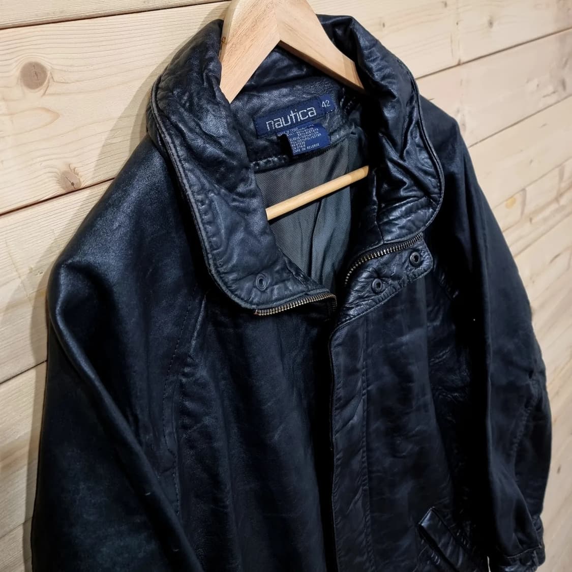 [L] 노티카 레더 자켓 상품이미지1