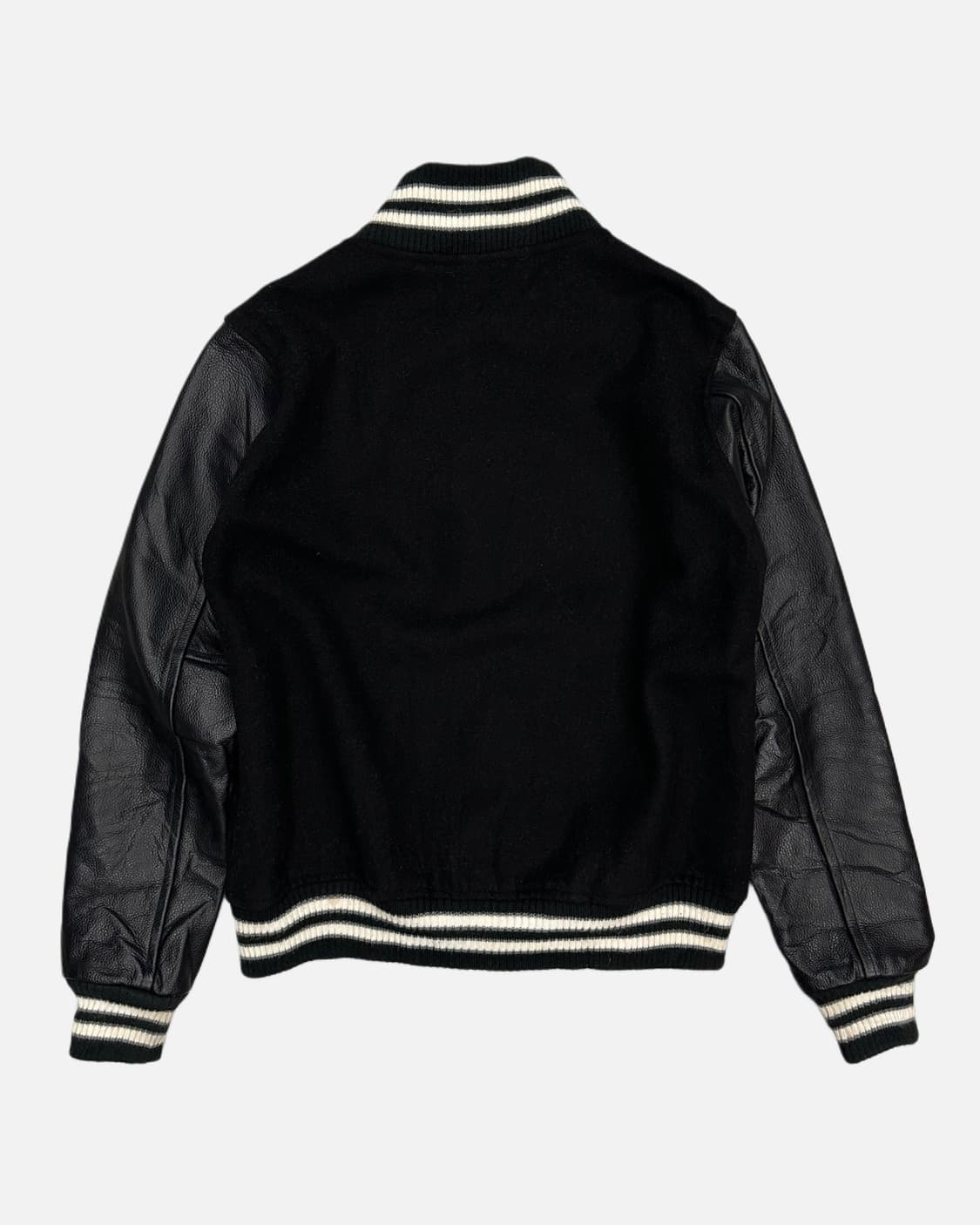 COEN wool leather vasity jacket 상품이미지4