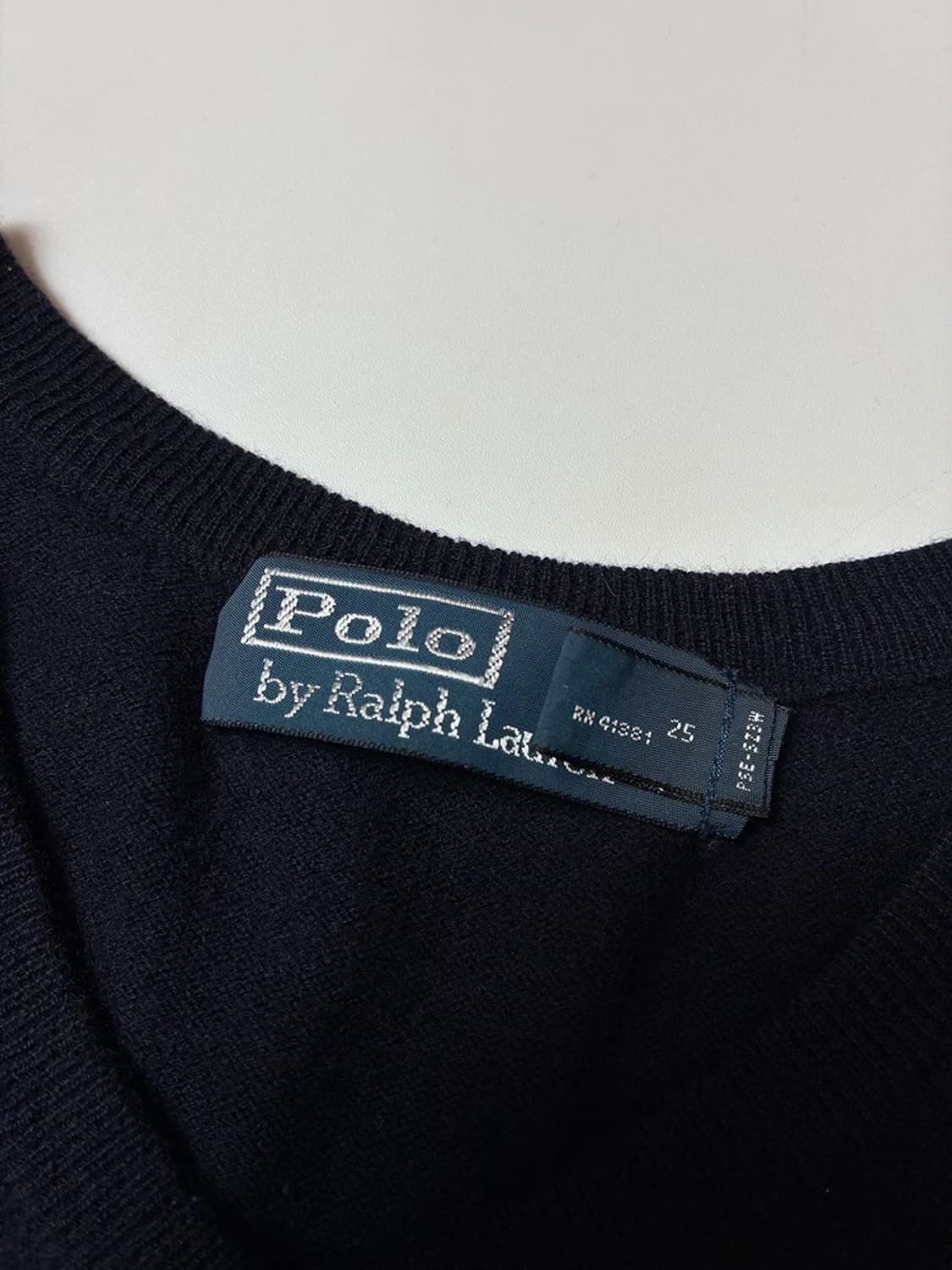 폴로 랄프로렌 메리노울 브이넥 니트 PN8400 상품이미지7