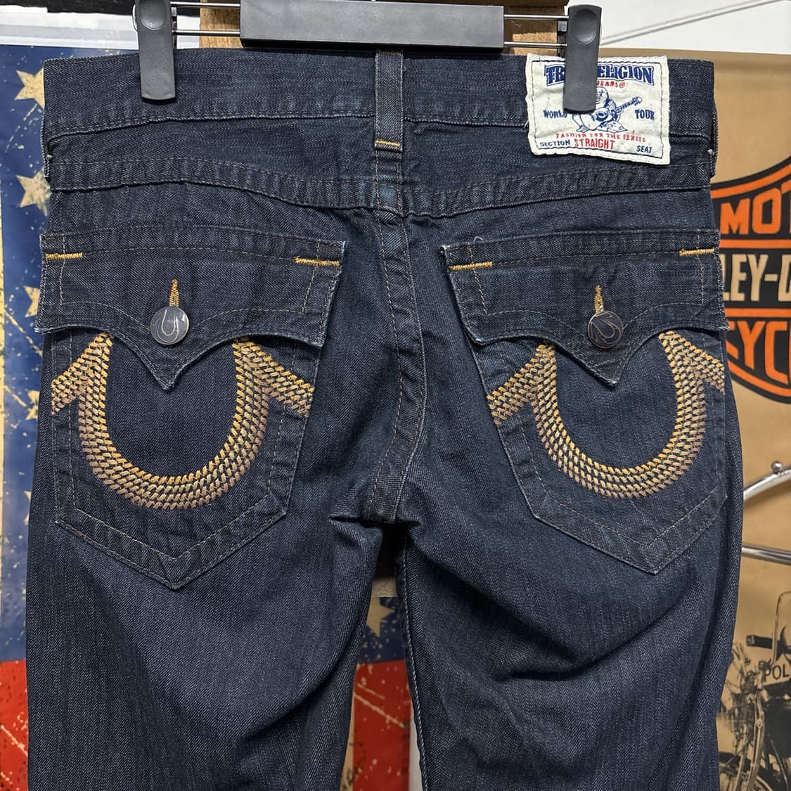 00s 트루릴리전 미국생산 리키 슈퍼T 스티치 데님팬츠 N908 상품이미지6
