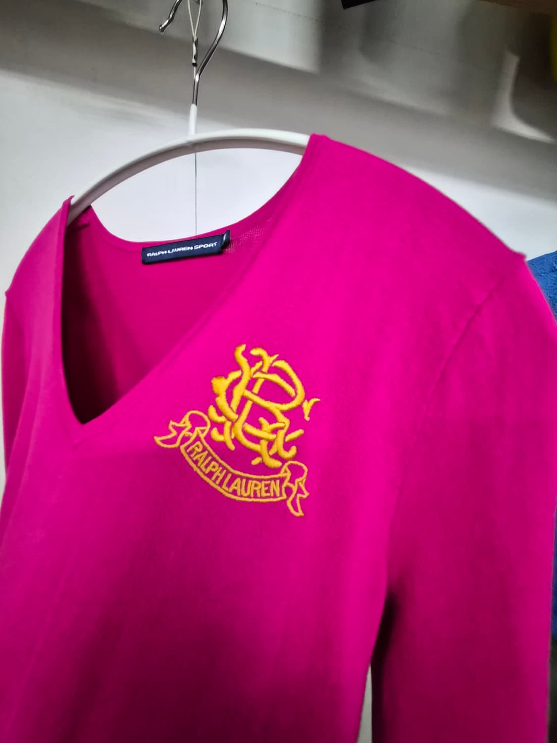 폴로랄프로렌 코튼 브이넥 니트 상품이미지3