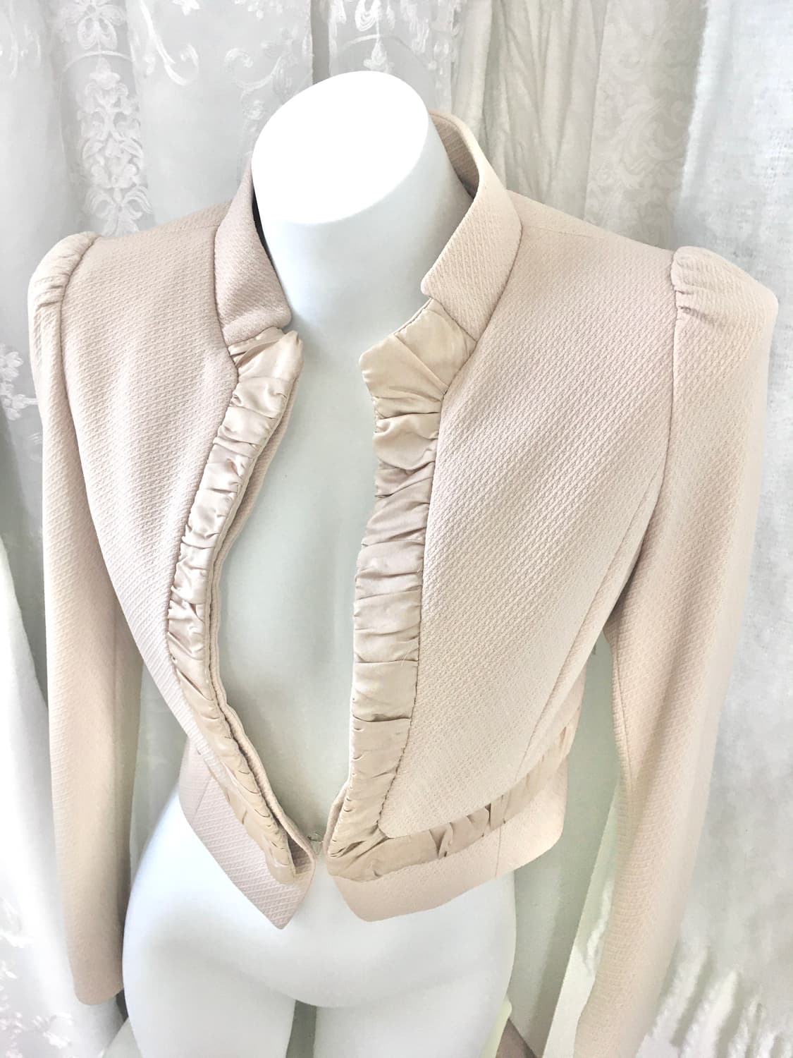 르네상스 페어리 프릴 슬림 블레이저 자켓 상품이미지3