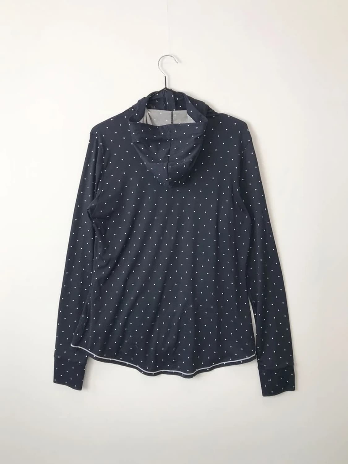 Mizuno Navy Dot UV Zip Hoodie 상품이미지5