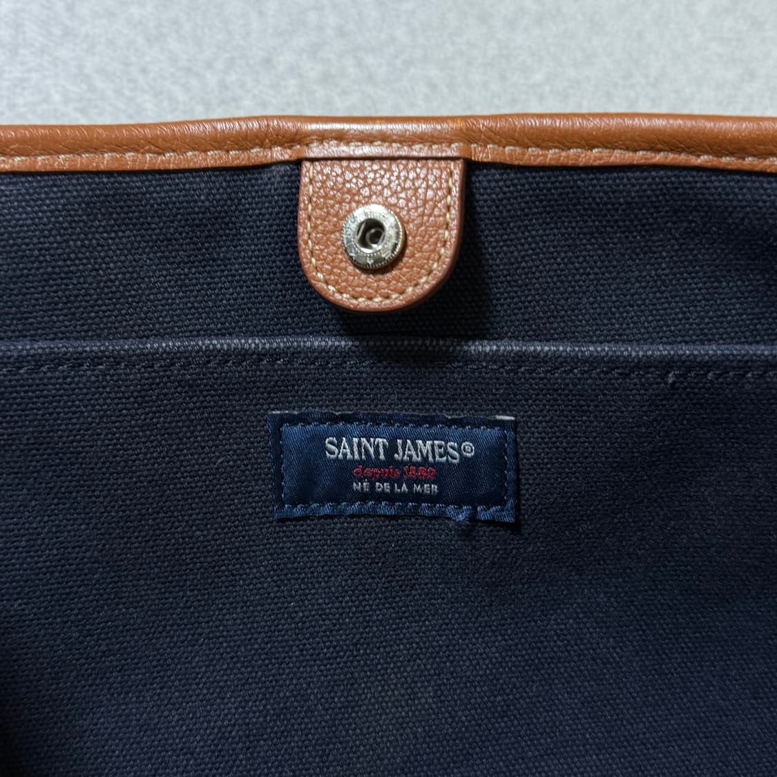 [정가 17만원] 세인트제임스 캔버스 토트백 상품이미지8