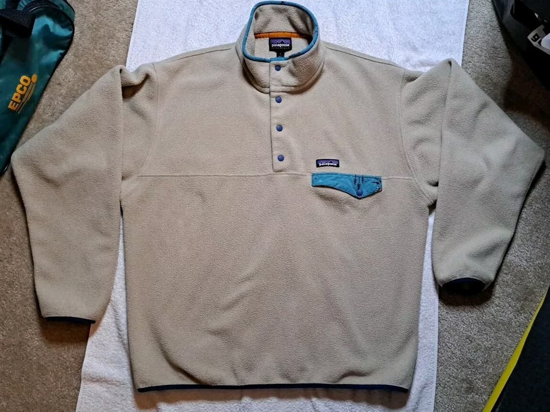 19FW 파타고니아 신칠라 스냅-T 베이지/틸 상품이미지1