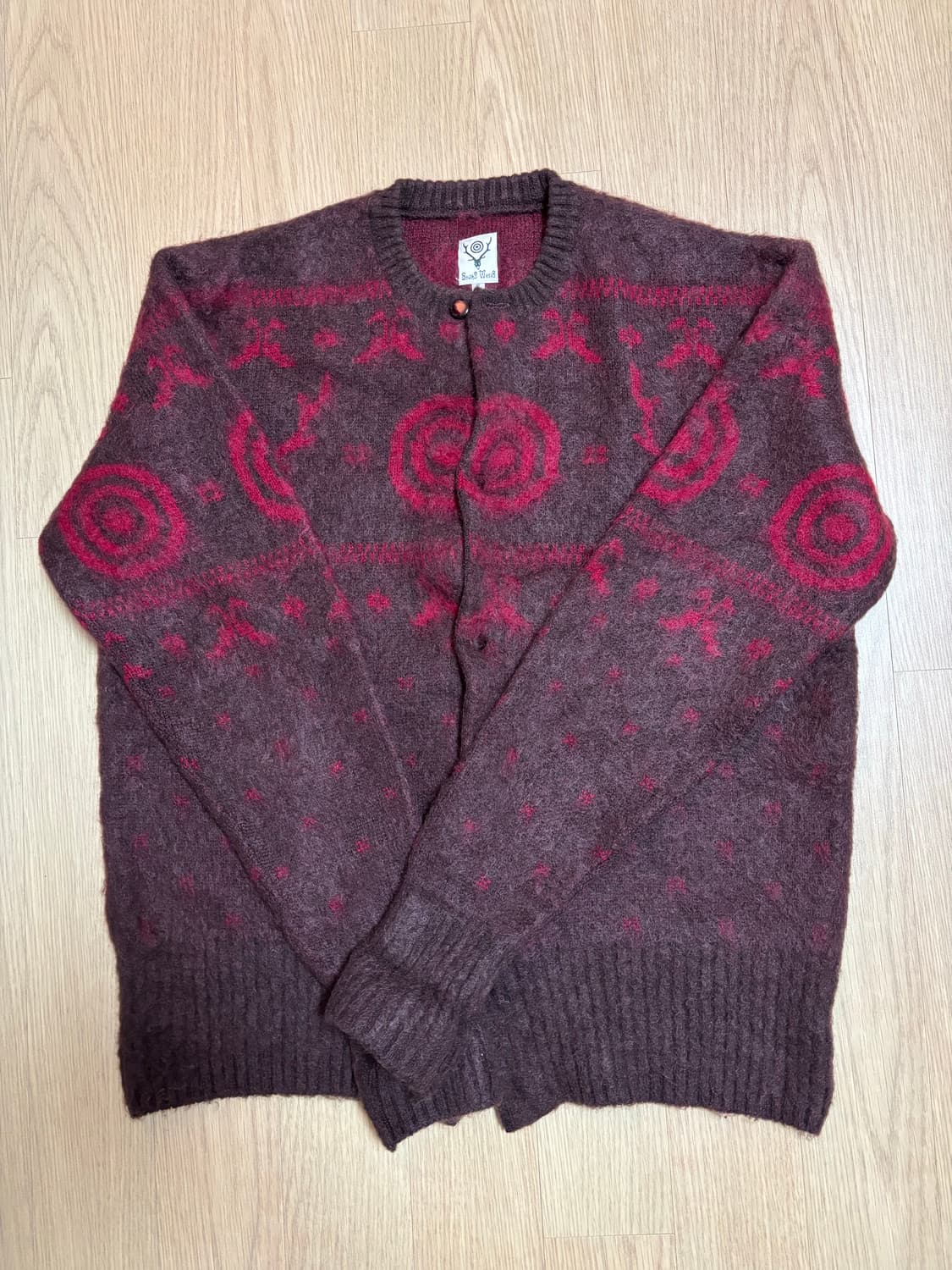 남이서팔 모헤어 가디건 S사이즈 상품이미지1