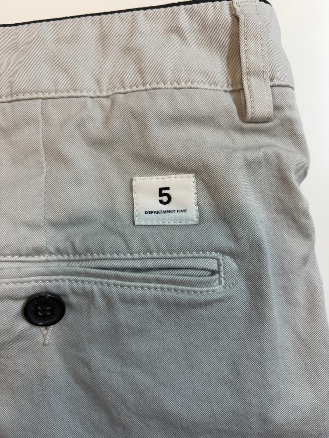 DEPARTMENT FIVE 치노팬츠 베이지 32 상품이미지5