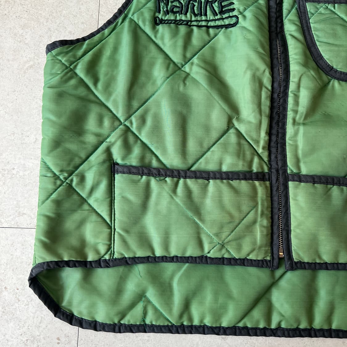 빈티지 90s Naughty by Nature 퀼팅 베스트 상품이미지6