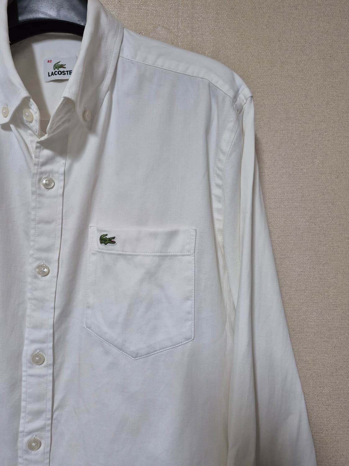 라코스테 소프트 원단 셔츠 상품이미지3