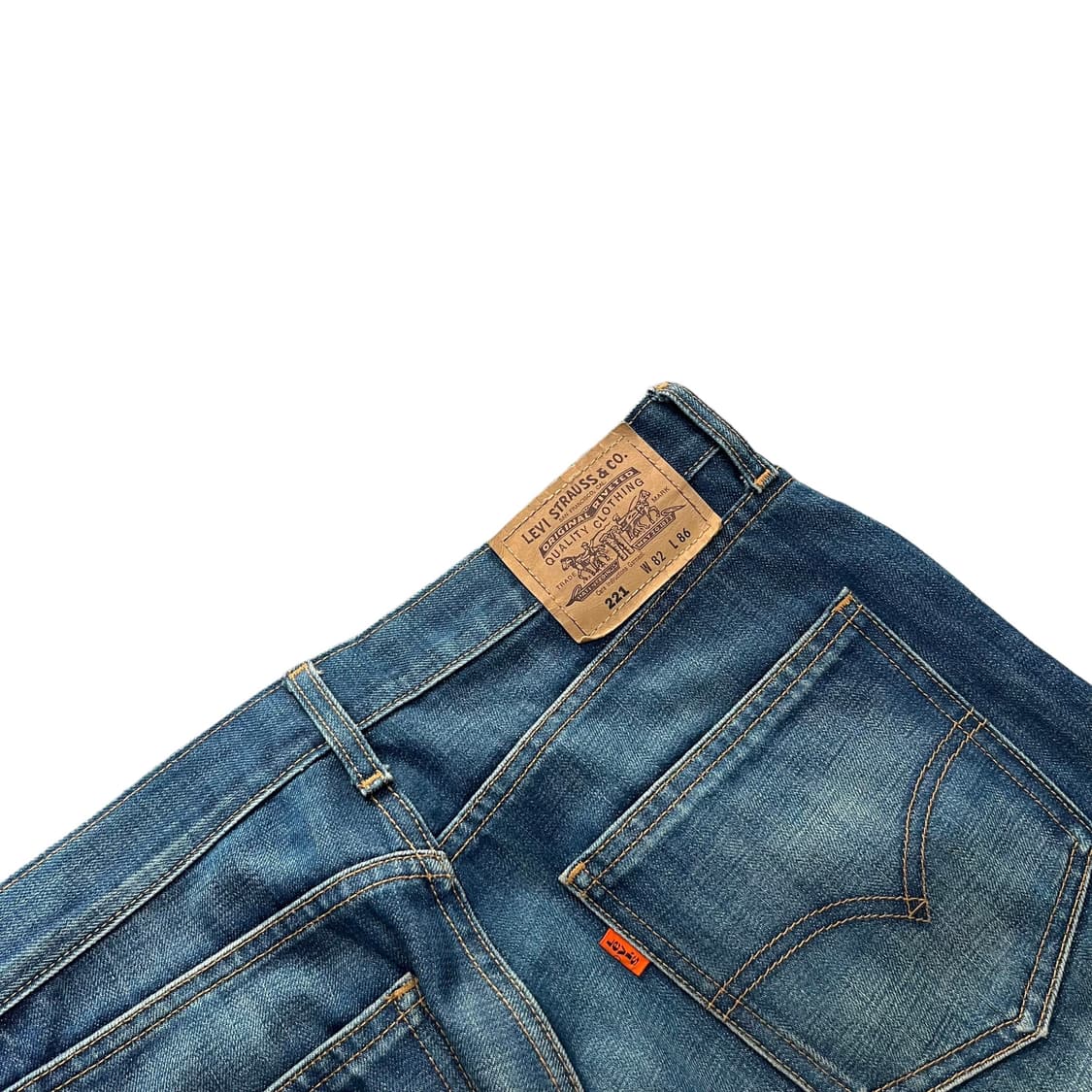 [30.5] 리바이스 221 오렌지탭 데님 청바지 상품이미지8
