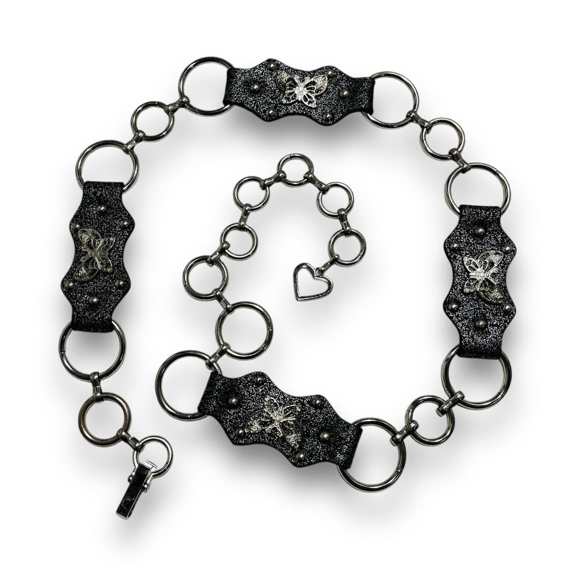 Butterfly Stud Hippie Chain Dark Belt 상품이미지1