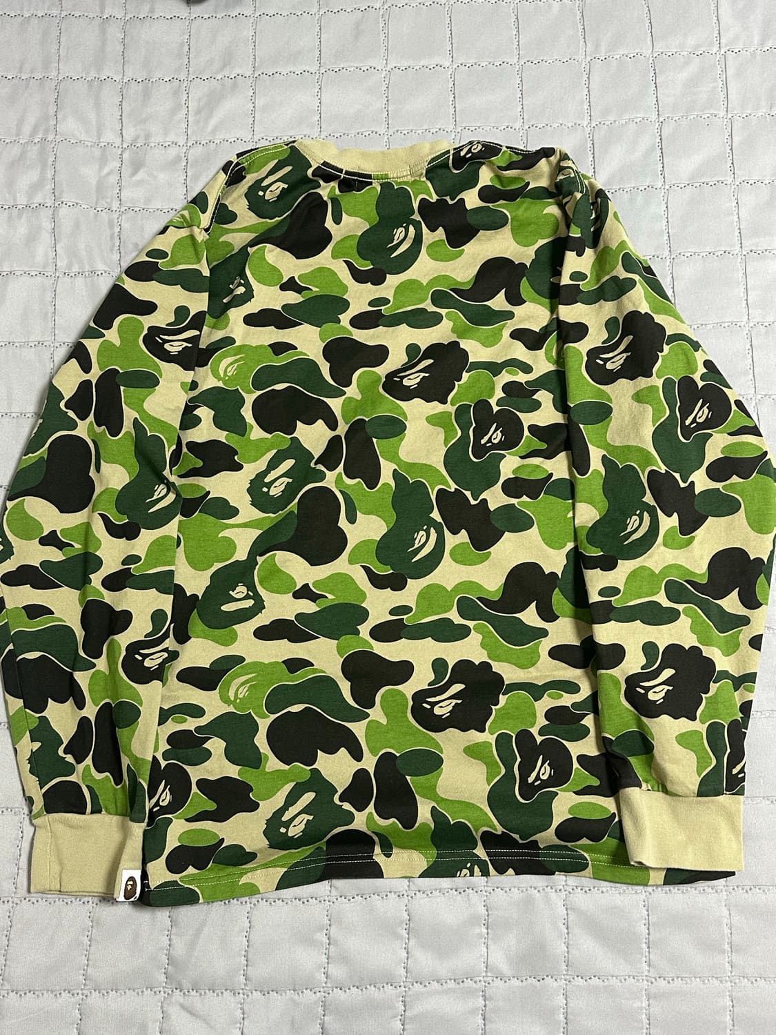 BAPE 117 ABC Camo College L/S 상품이미지2