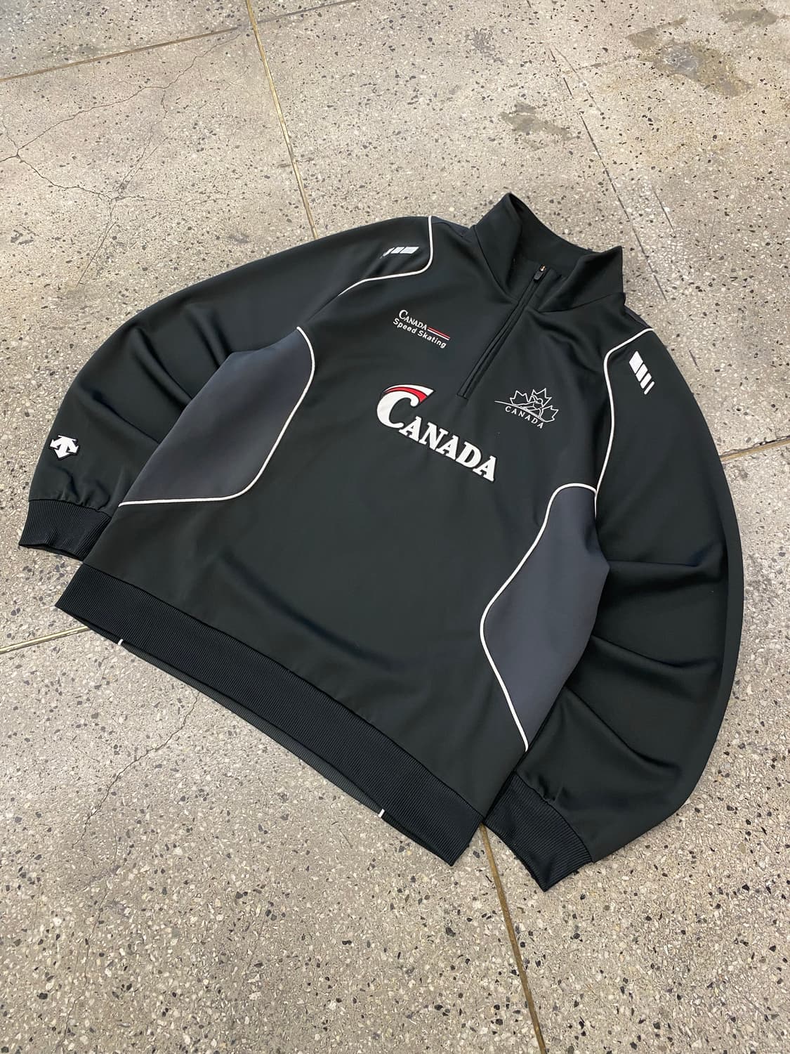 [XXL] Descent 캐나다 스피드 스케이팅 하프집업 져지 상품이미지6