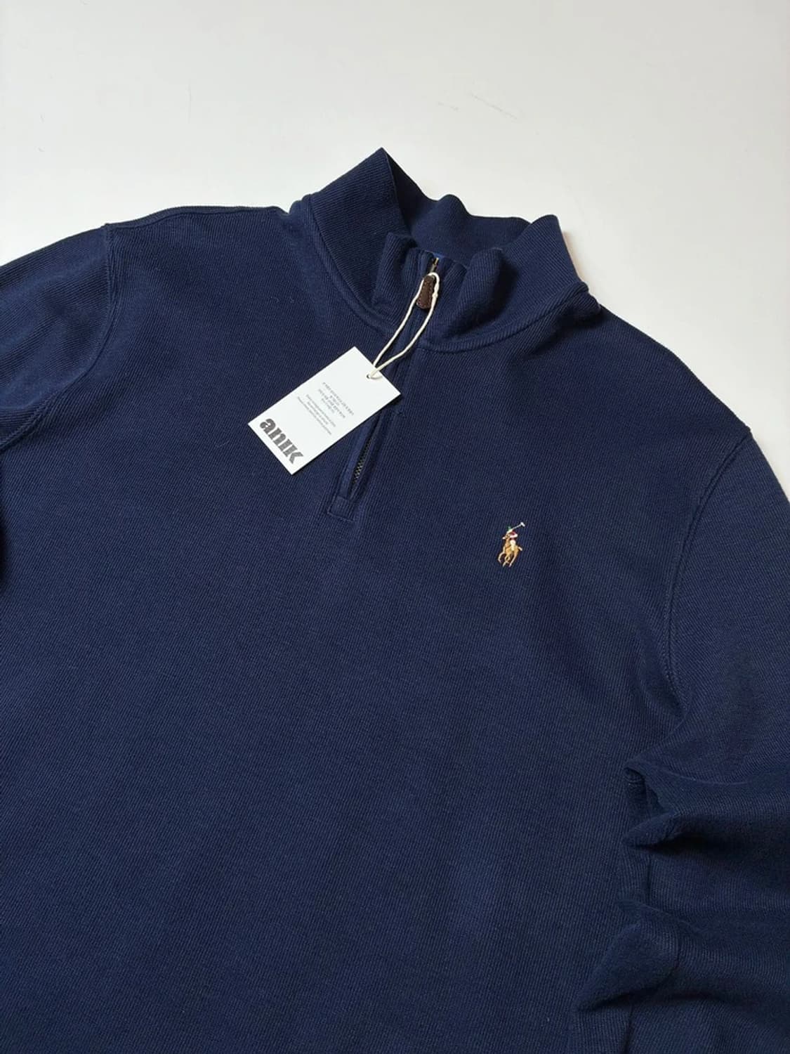 폴로 랄프로렌 큐알 신형 하프 집 니트 PN8313 상품이미지2