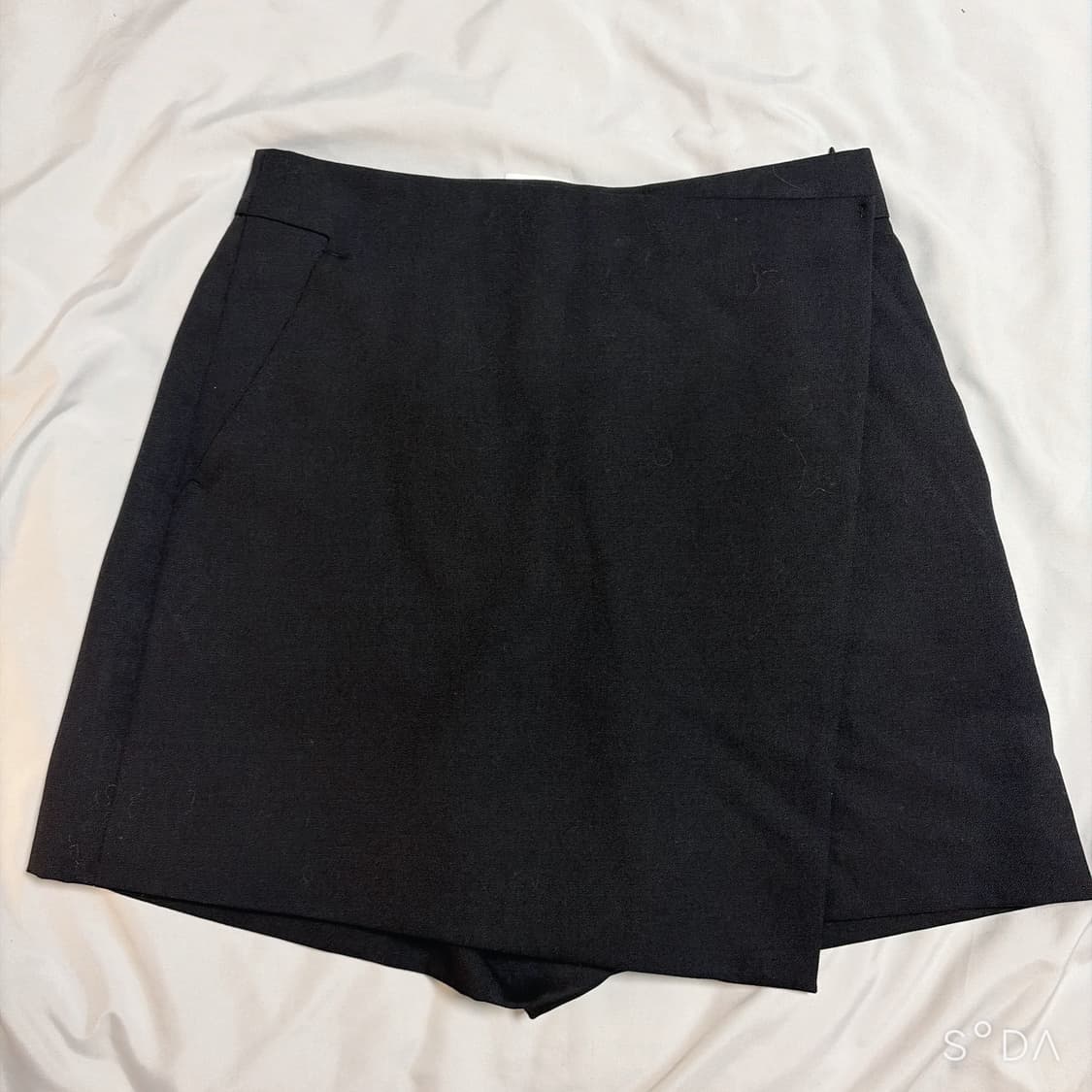 준지 랩 치마바지 블랙 36 상품이미지1