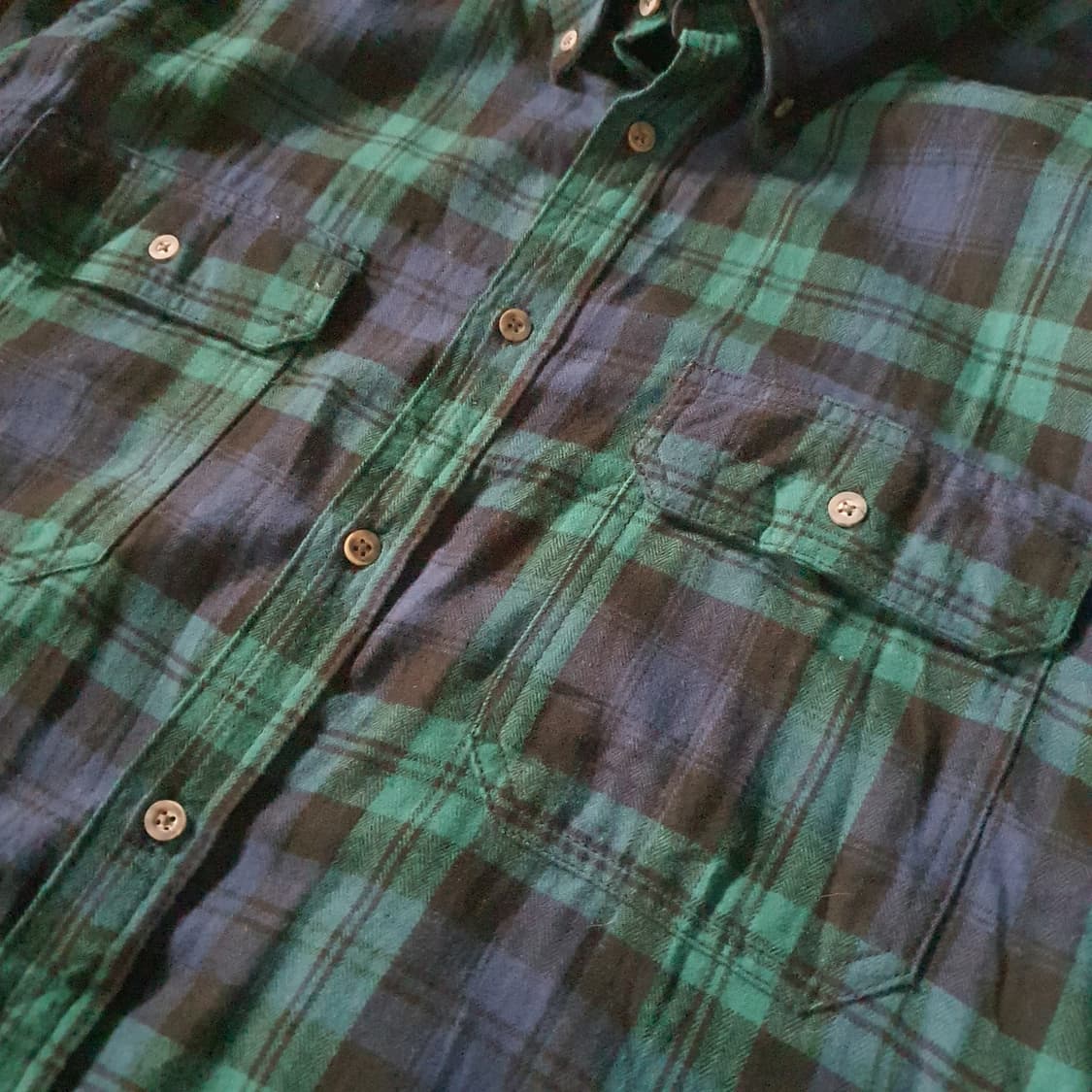 미국 수입 플란넬 체크 셔츠 no.3 상품이미지4