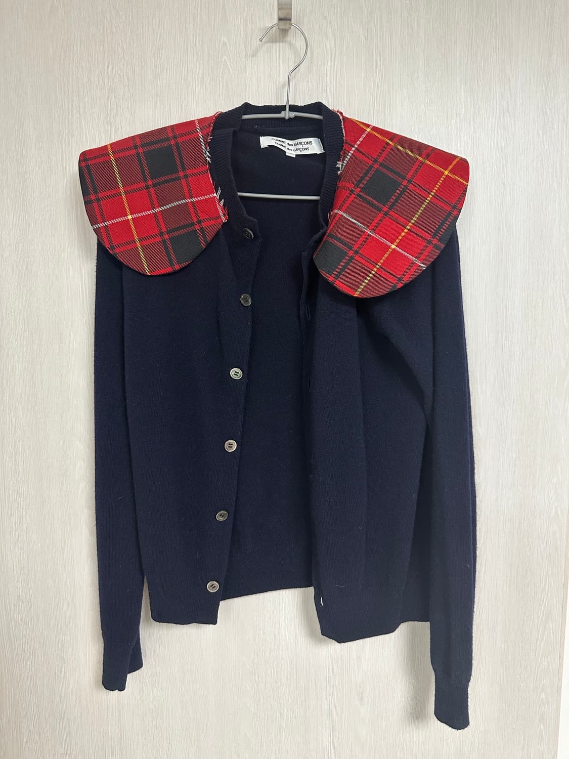 꼼데가르송 카라 가디건  상품이미지1