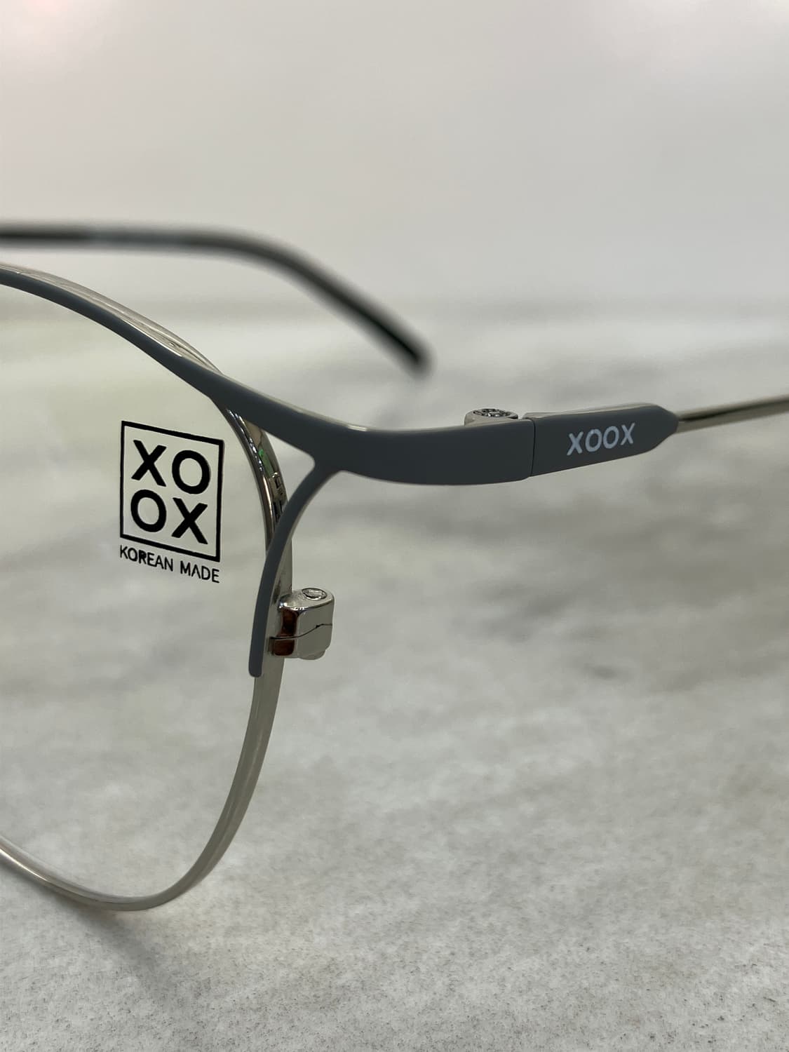 XOOX 그레이실버 웰링턴 메탈테 안경 상품이미지7