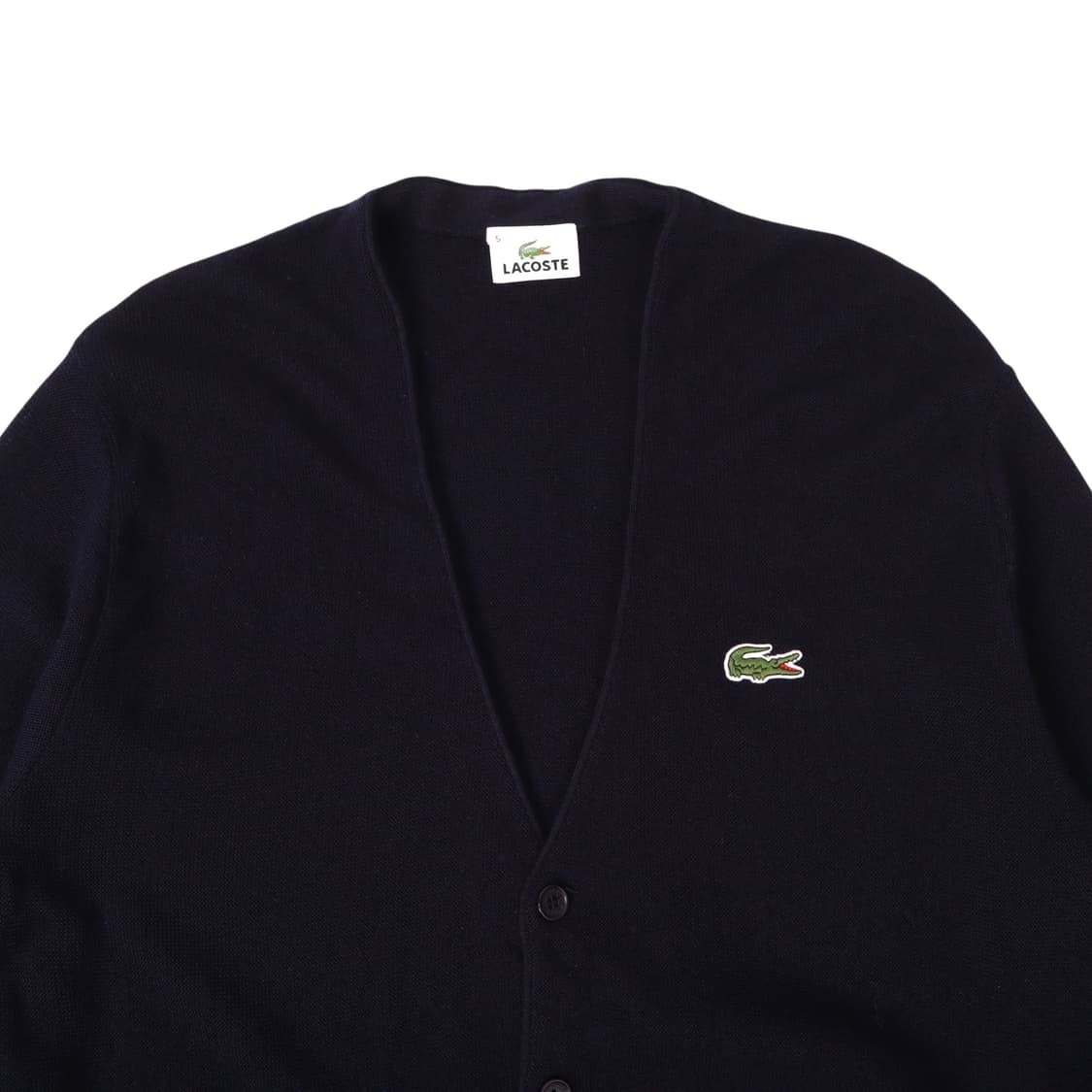 라코스테 네이비 울 가디건 상품이미지2