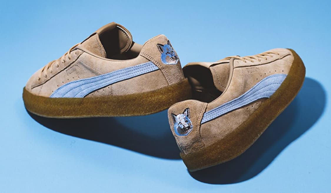 푸마 x 메종 키츠네 스웨이드 크레페 트래버틴 240  상품이미지3