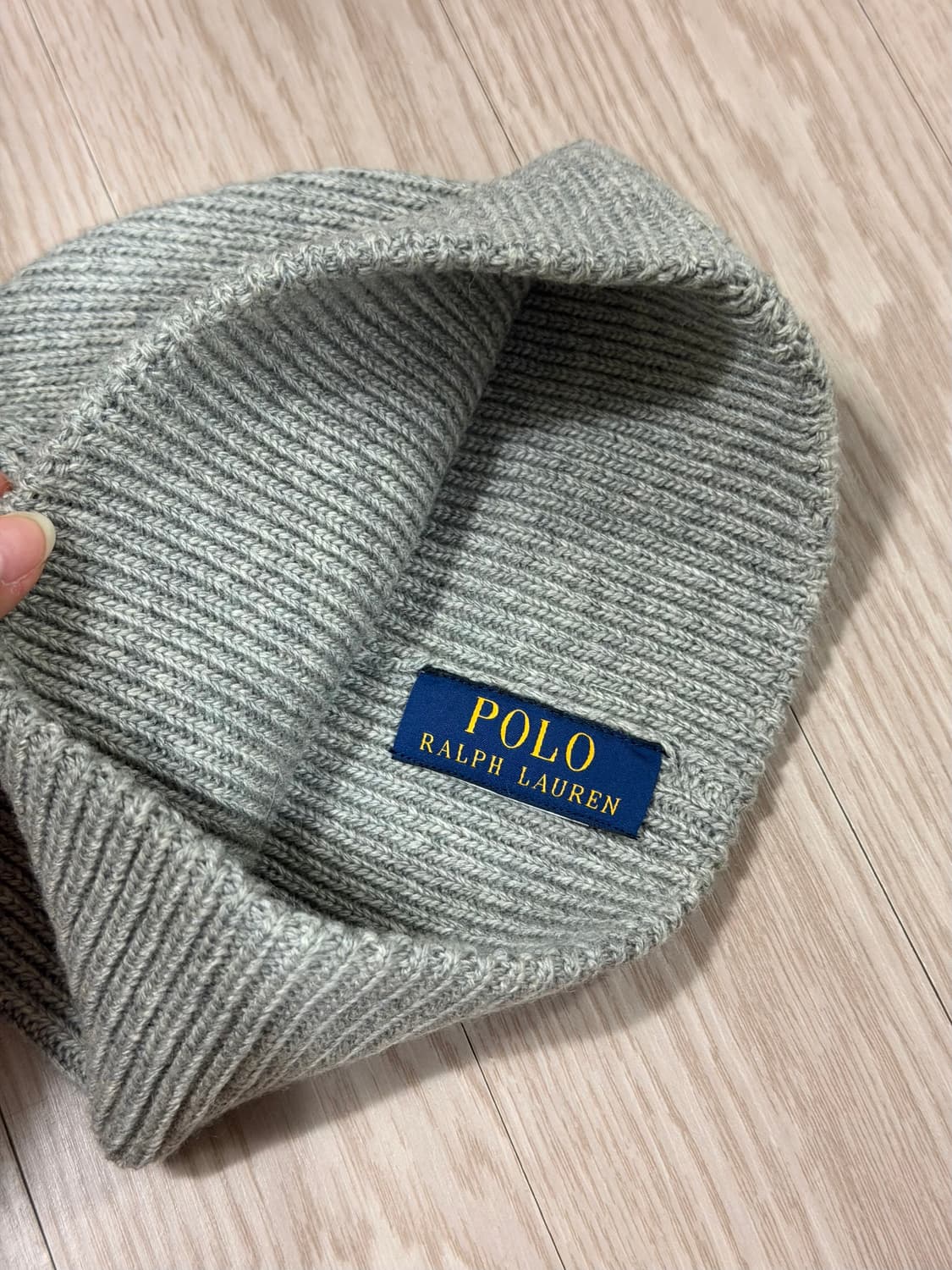 폴로 랄프 로렌 베어 비니 그레이 상품이미지3