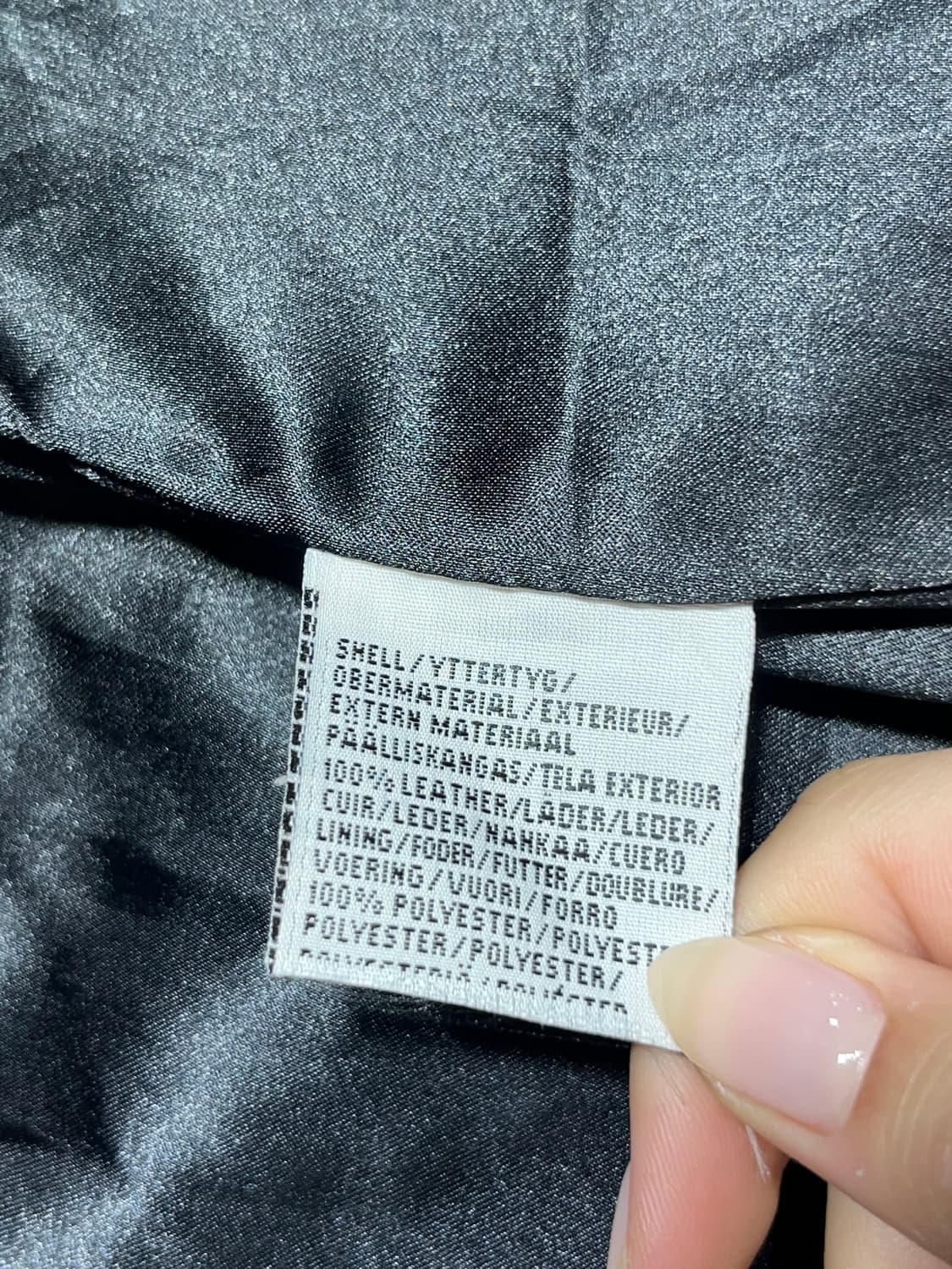 H&M  Hennes 여성용  트렌치 가죽코트 상품이미지9