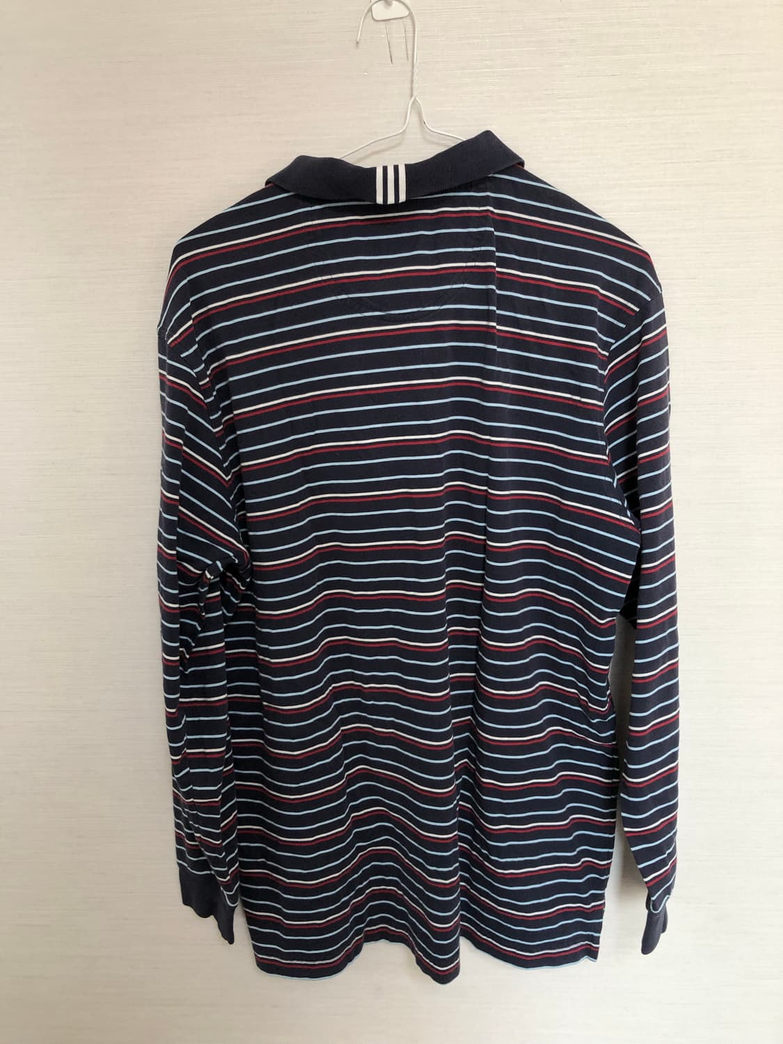 아디다스 스트라이프 카라 맨투맨 상품이미지3