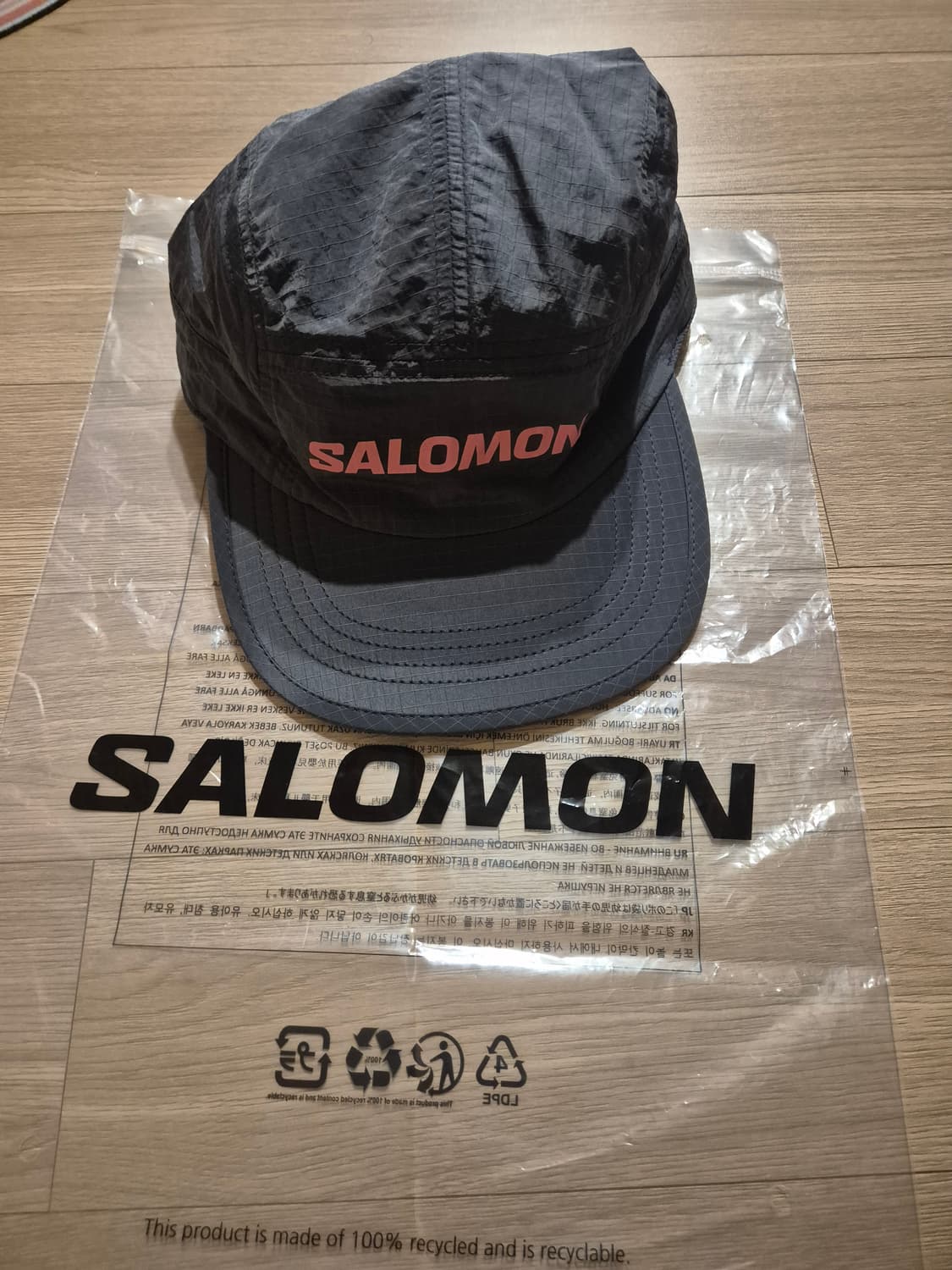 살로몬 프라이머리 립스탑 캠프캡 샤크그레이 상품이미지1