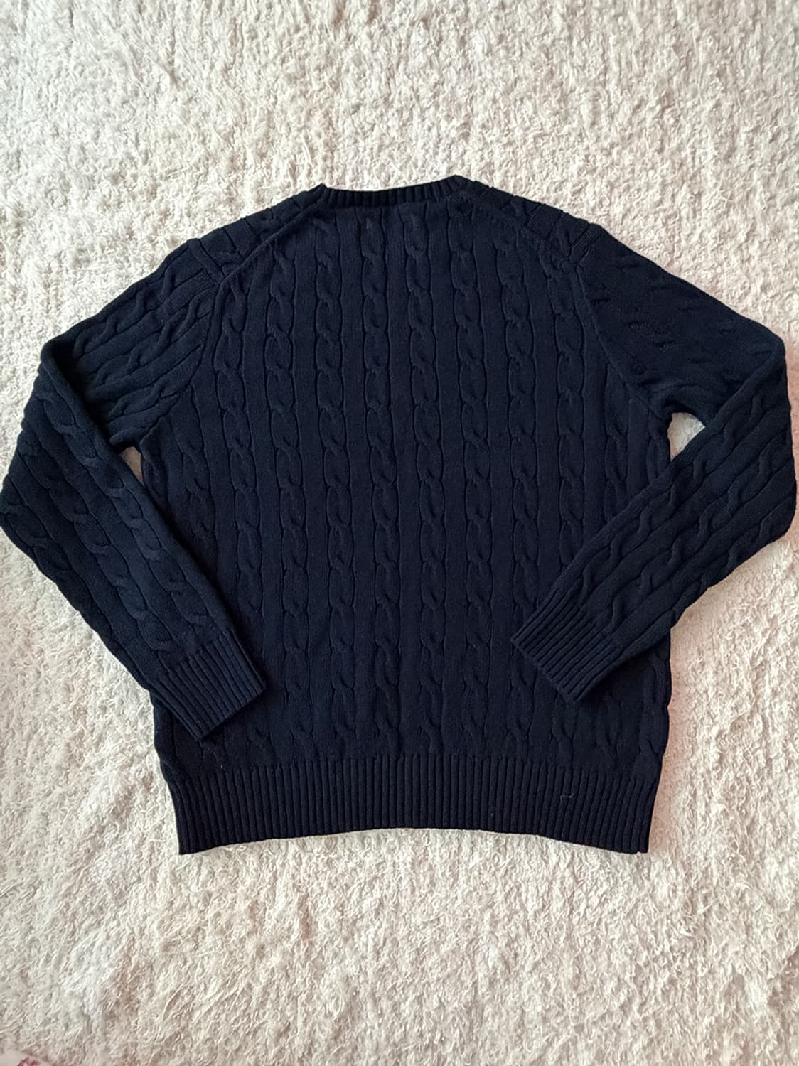 폴로 랄프로렌 네이비 케이블 니트 입니다. 상품이미지6