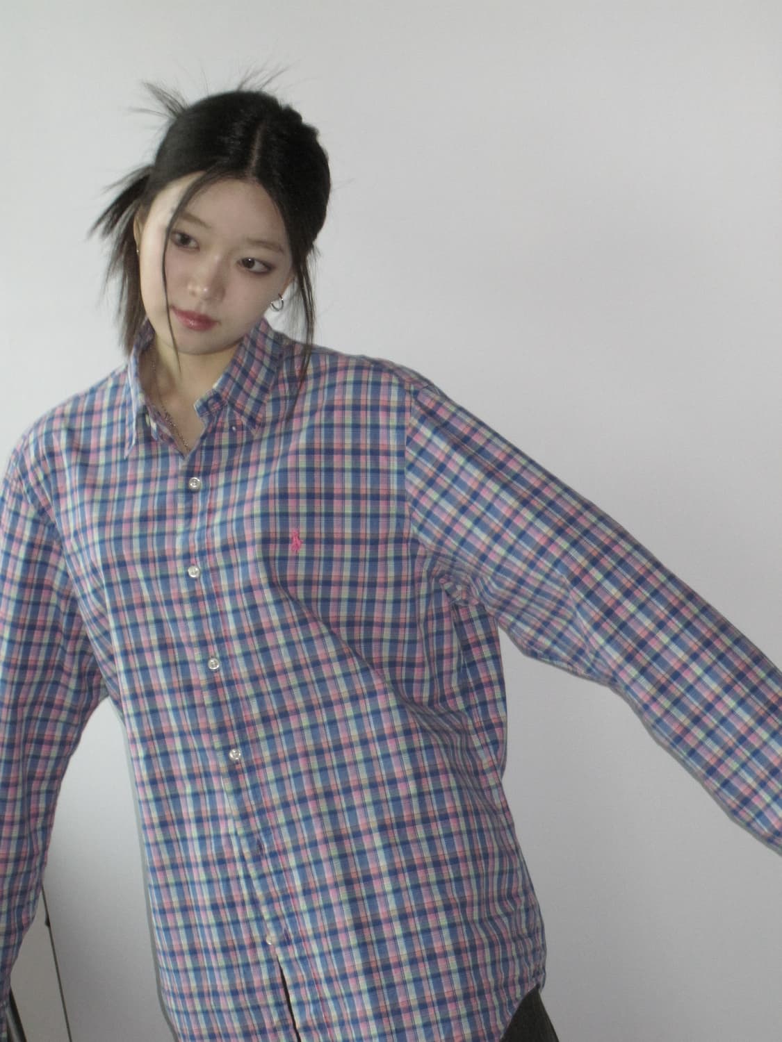 폴로 체크 셔츠 상품이미지4