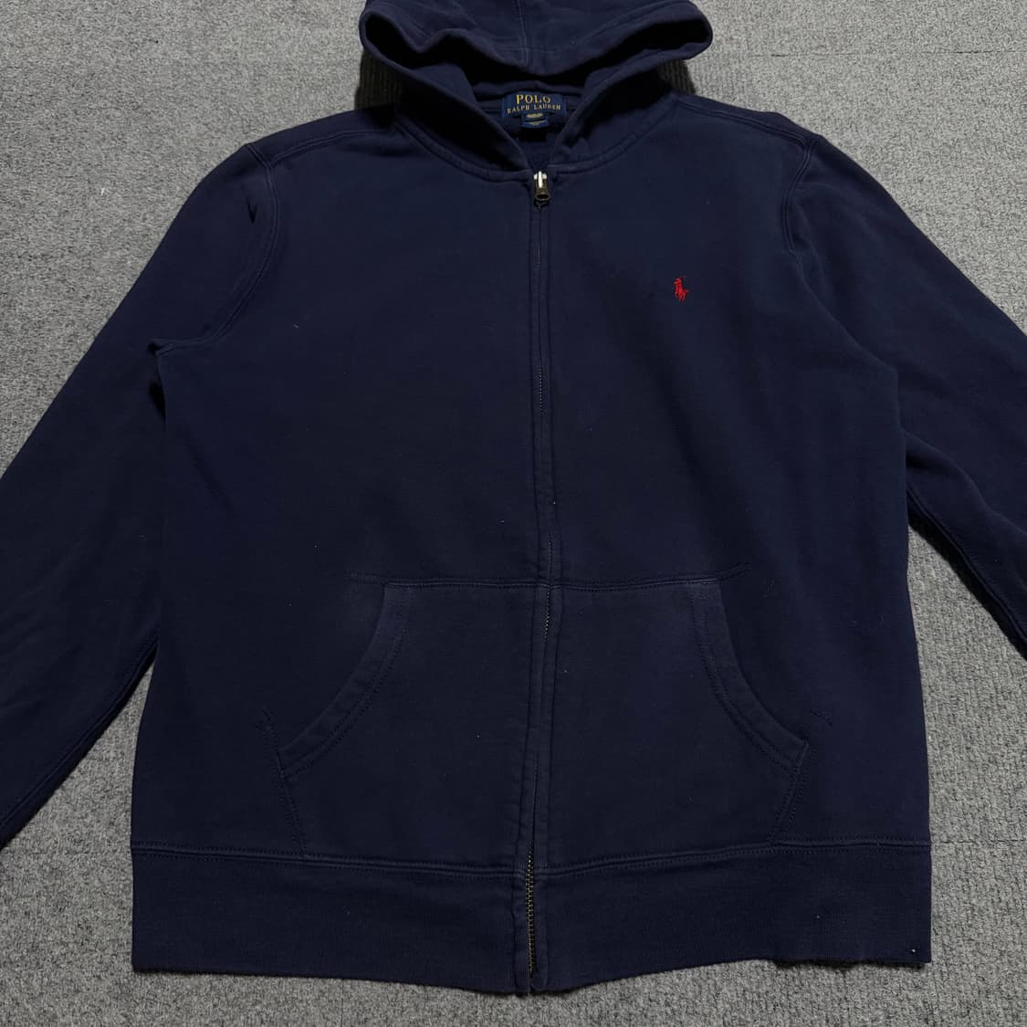폴로 랄프로렌 네이비 후드집업 xl 상품이미지2