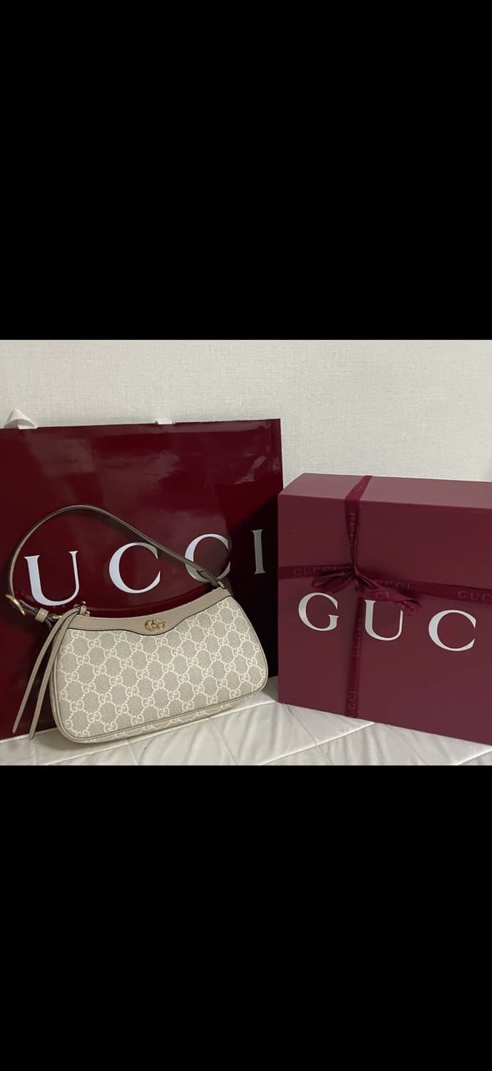 👡[구찌] 오피디아 스몰 핸드백 (베이지/화이트 수프림)👜 상품이미지1