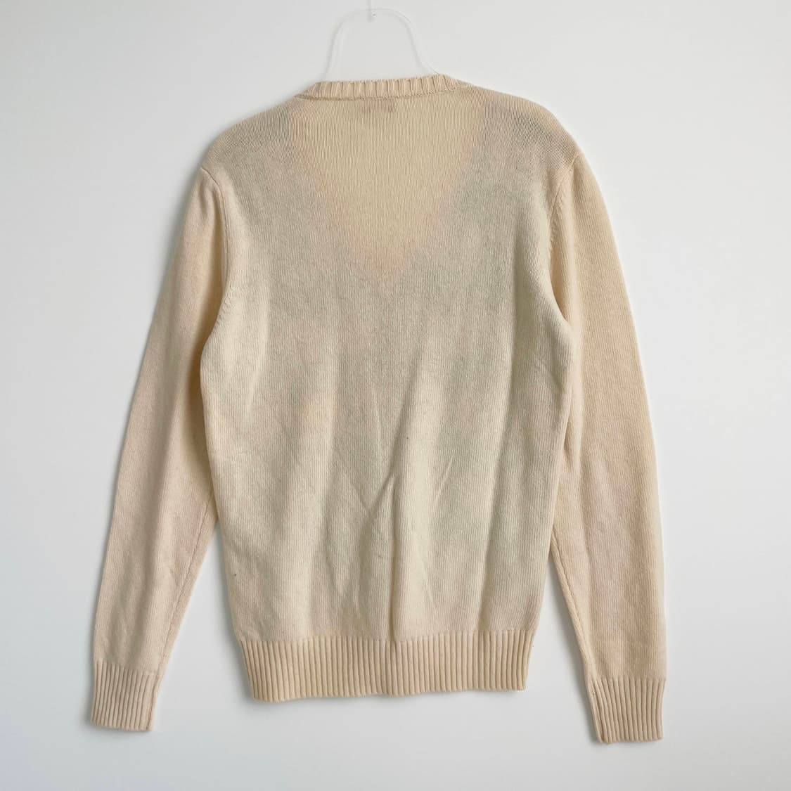 F2 디젤(Diesel) 레터링 브이넥 니트 S사이즈 상품이미지3