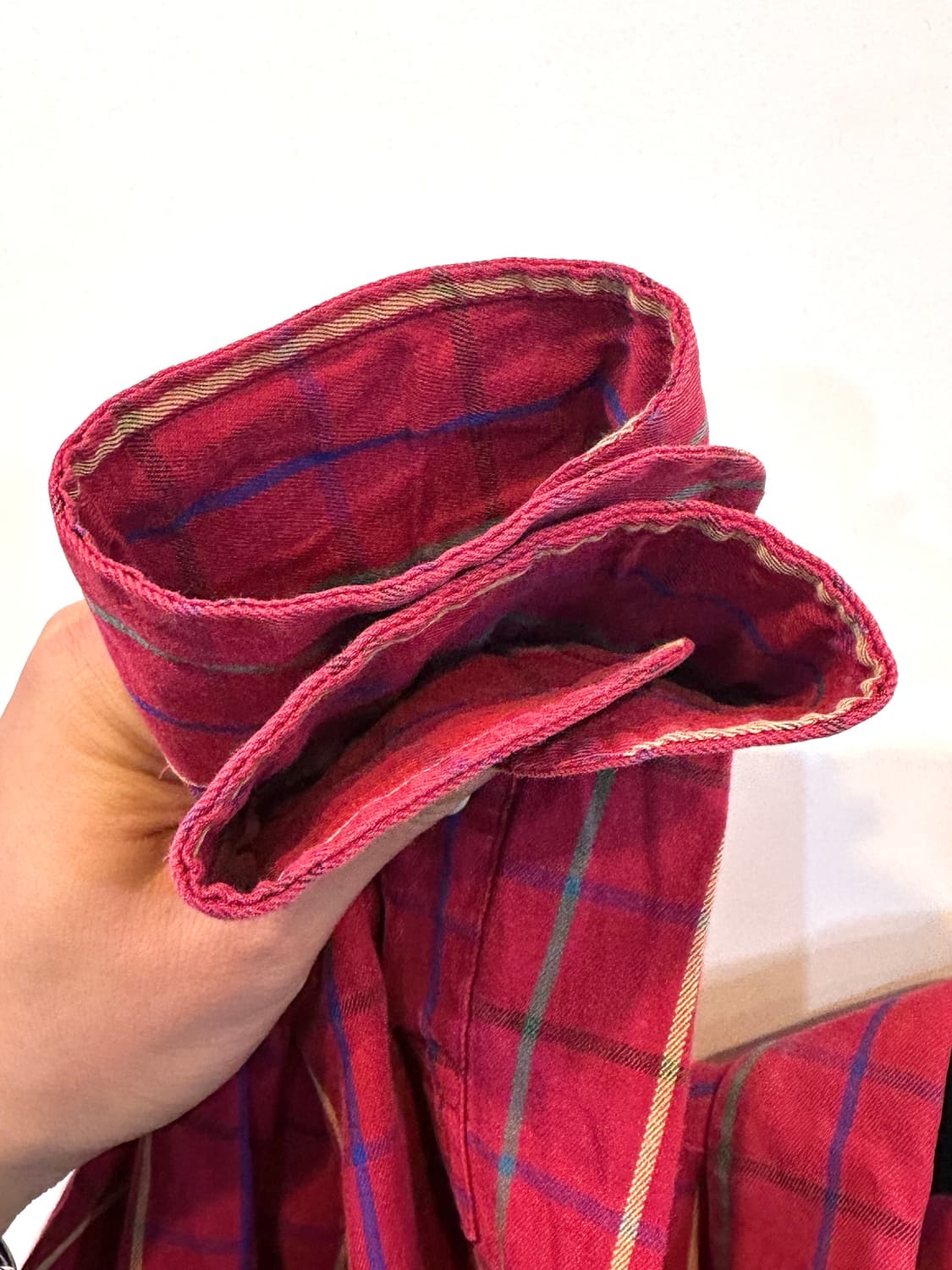 정품 버버리 체크셔츠 M 상품이미지6