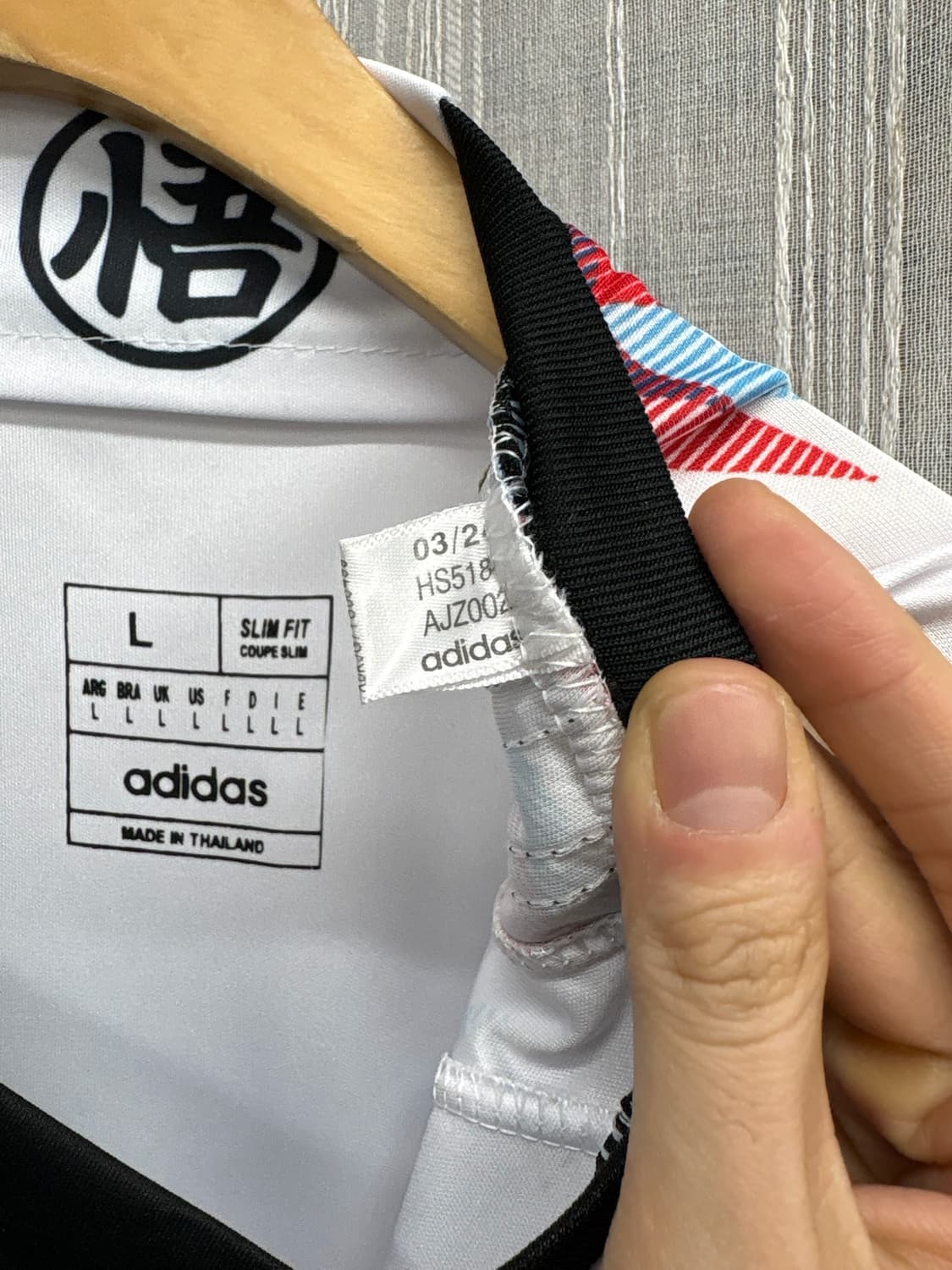 아디다스 일본 국대 드래곤볼 손오공 GOKU 유니폼 져지 상품이미지8