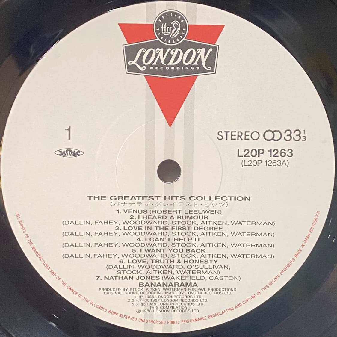 (LP) Bananarama - The Greatest Hits Coll 상품이미지4