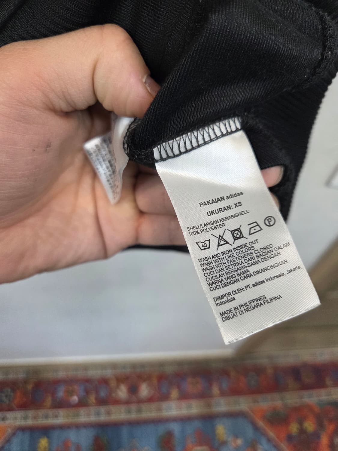 아디다스 여성 해외판 파이어버드 트랙탑 져지 검흰 s 상품이미지4