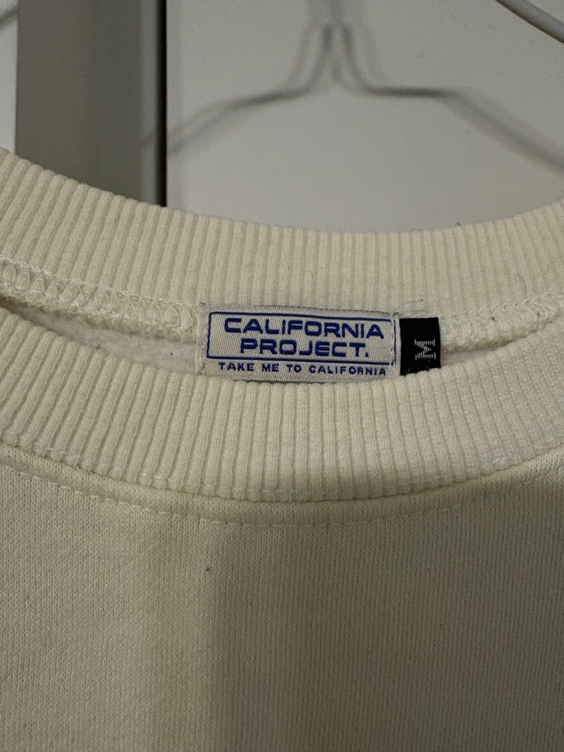 캘리포니아프로젝트 기모 맨투맨 상품이미지3