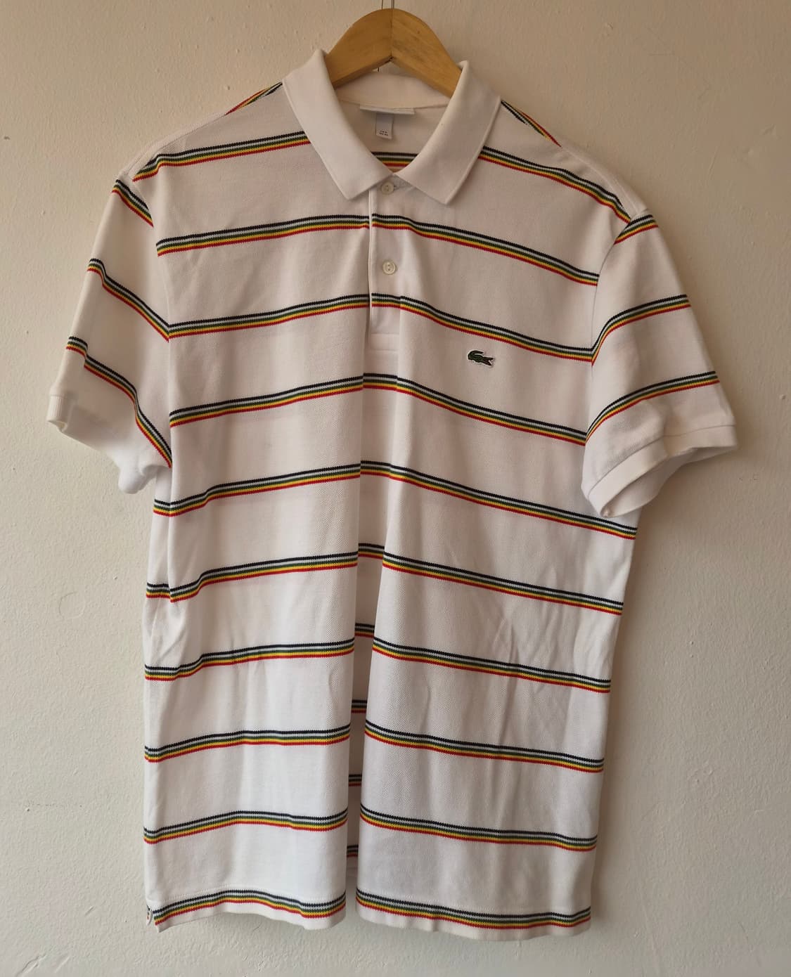 라코스테 남성 레인보우 반팔카라PK티셔츠
 상품이미지1