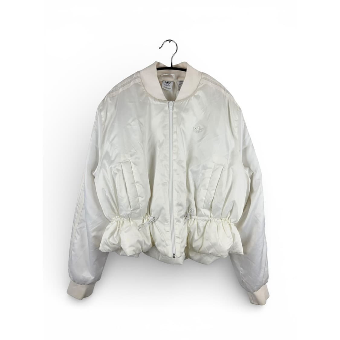 (XS) 아디다스 프릴 보머 크롭 패딩 화이트 상품이미지1