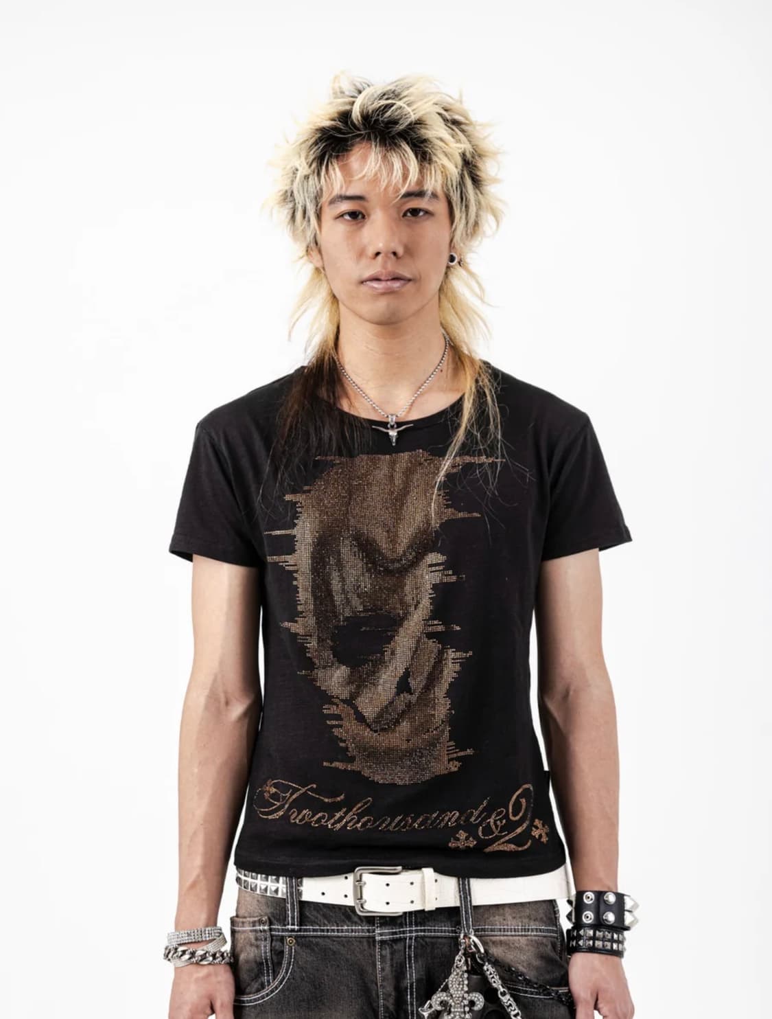 (2002)Line stone skull t 상품이미지2