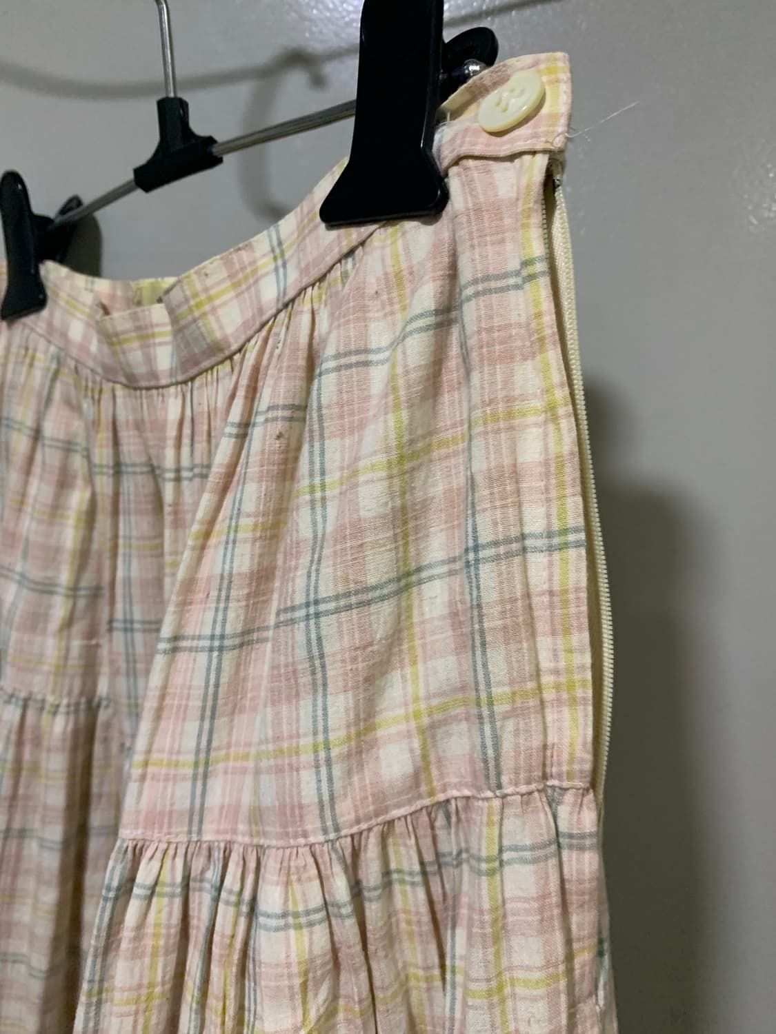 모리걸 하구미 퀼팅꽃장식 롱 스커트 상품이미지7