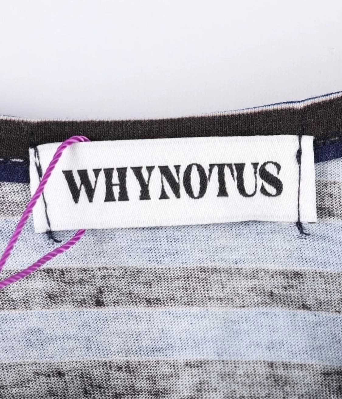 (M)[새상품] WHYNOTUS 코튼 100% 스트라이프 반팔 티셔츠 상품이미지9