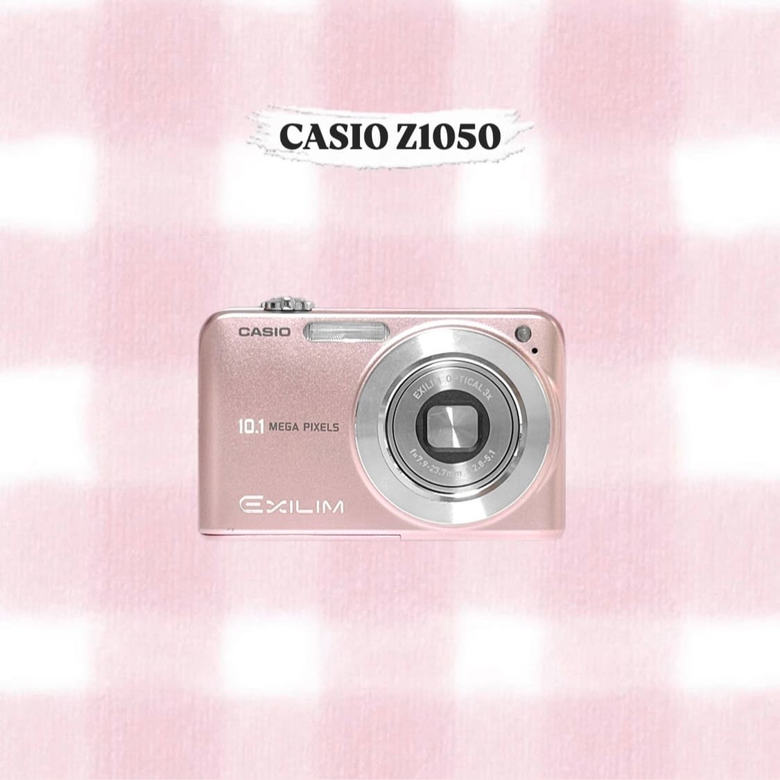 카시오 엑슬림 Z1050 베이비핑크 빈티지디카 상품이미지1