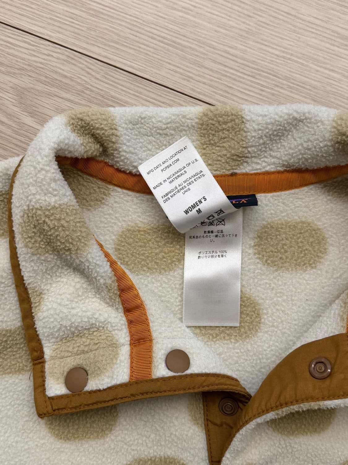 파타고니아 신칠라 도트 플리스 스냅티 상품이미지3