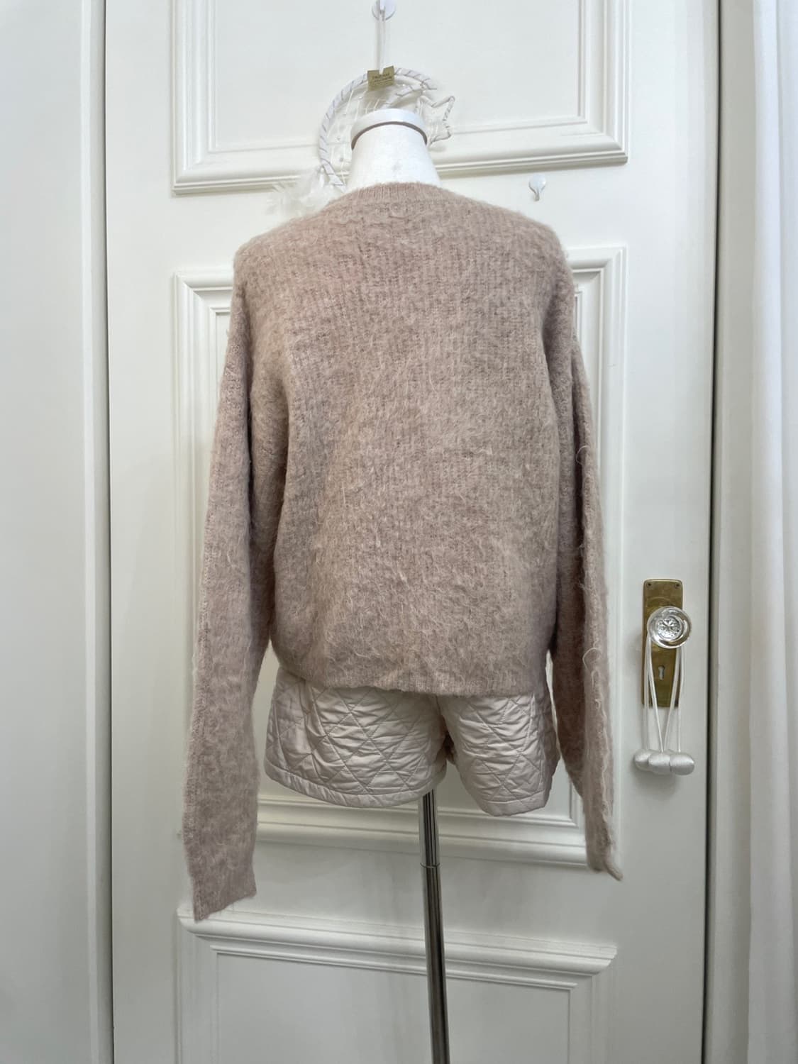 beige basic  padding short pants(size-L) 상품이미지8