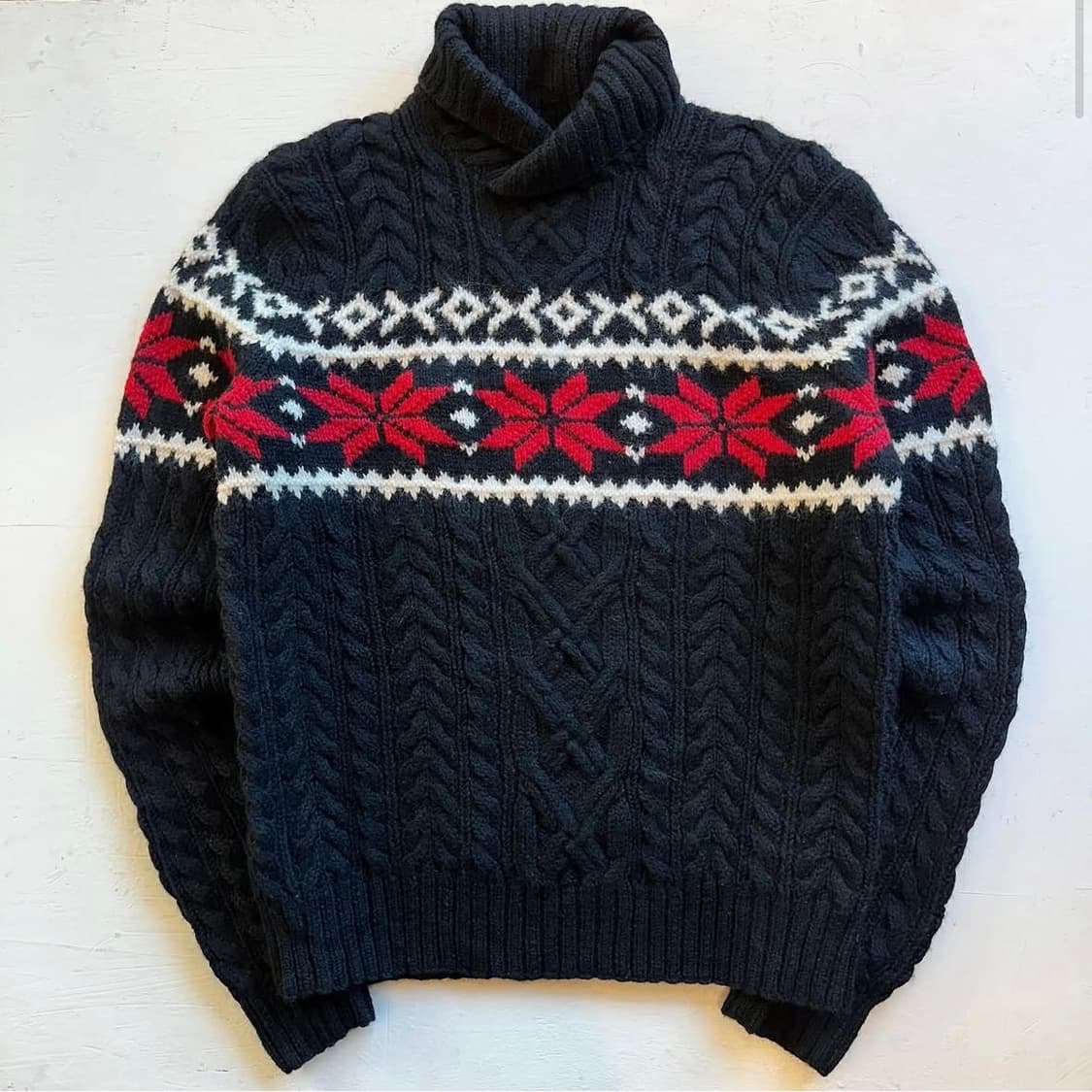 폴로랄프로렌 핸드메이드 노르딕 스웨터 상품이미지1