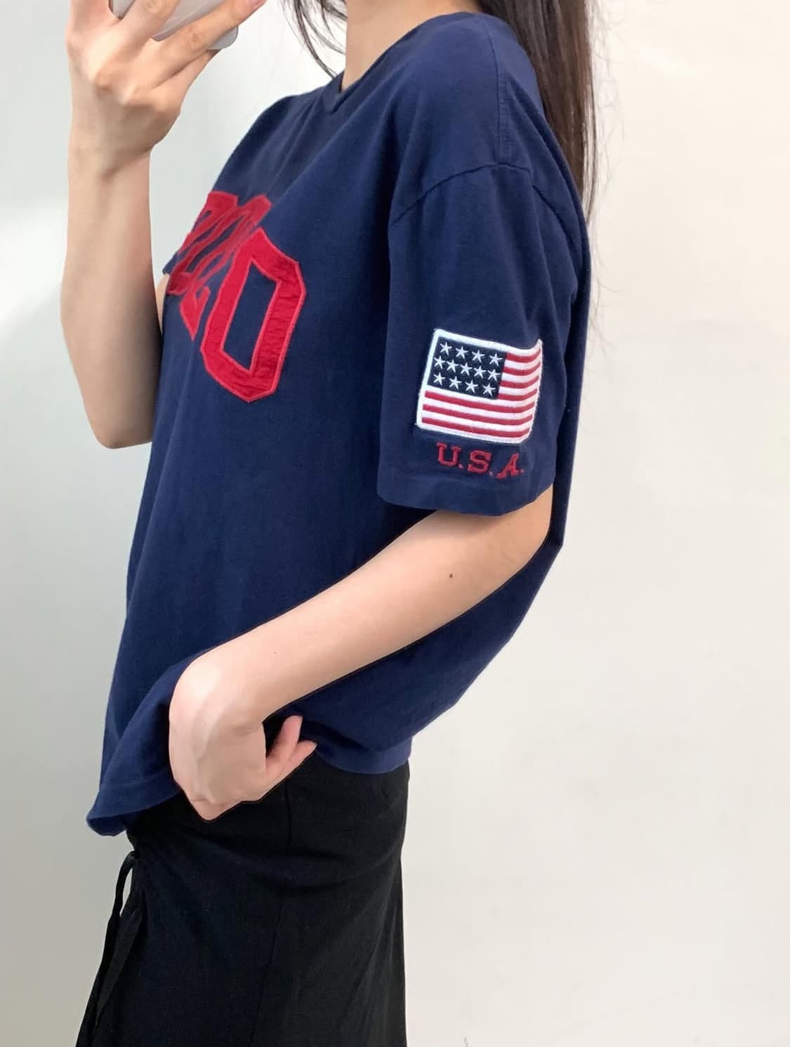 Polo by RalphLauren 폴로 네이비 성조기 티셔츠 상품이미지3