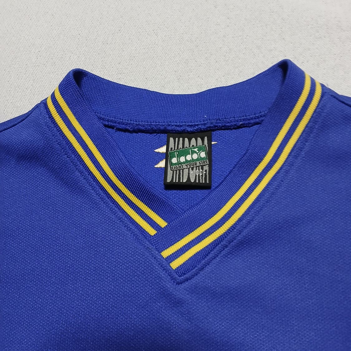 diadora 디아도라 오버핏 져지 브이넥 맨투맨 상품이미지7