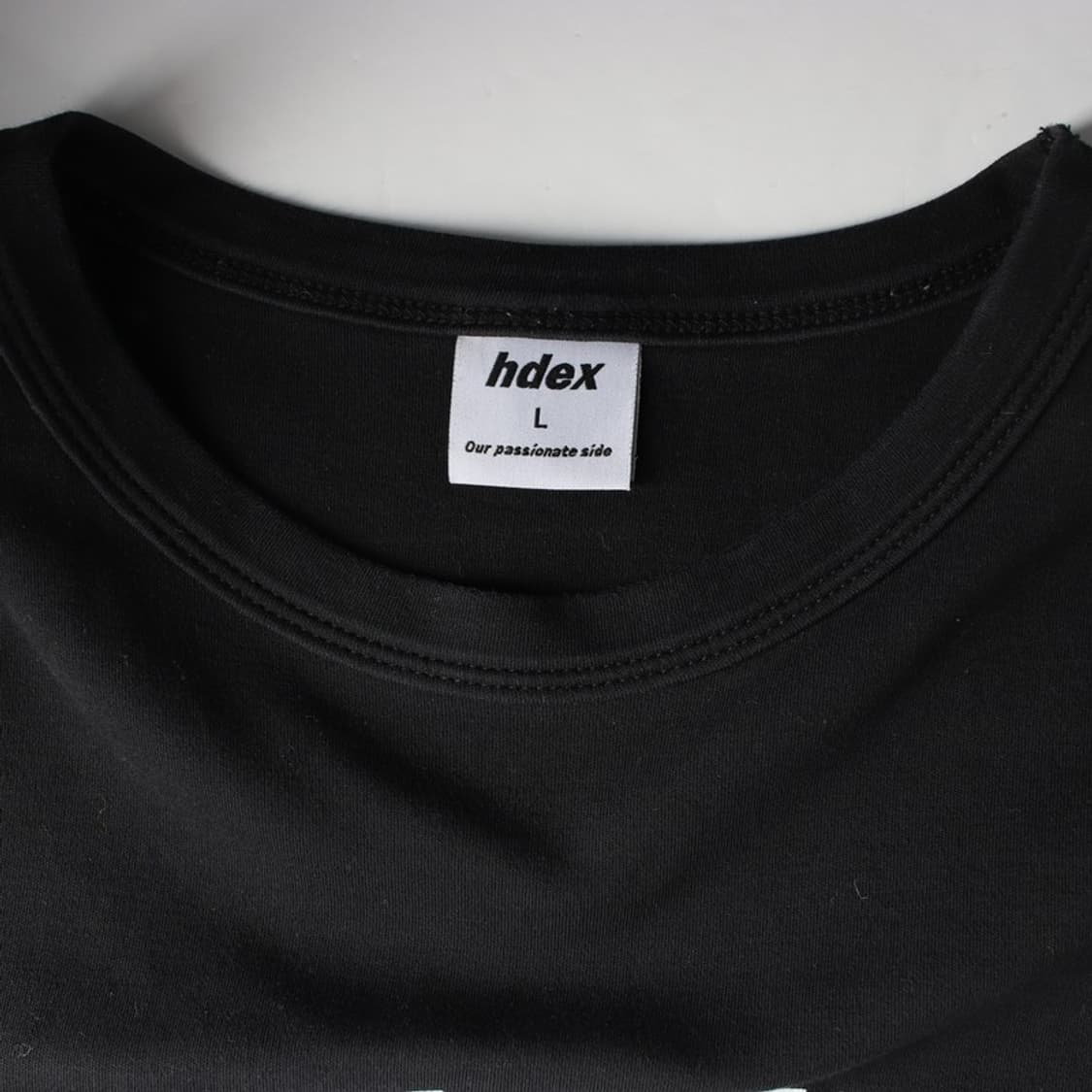 HDEX 빅로고 블랙 반팔티 L 상품이미지5